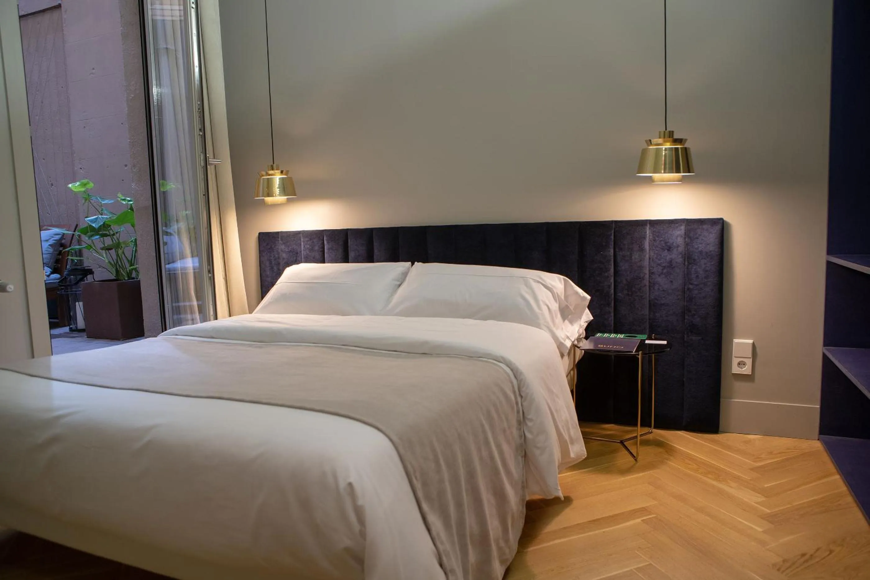 Decorative detail, Bed in BUHO Boutique Rooms