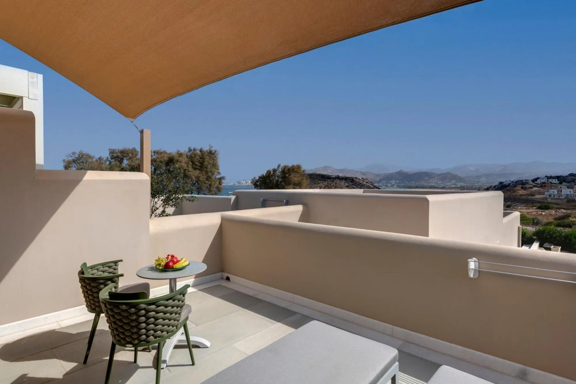 Balcony/Terrace in Kouros Art Hotel - Designed for Adults