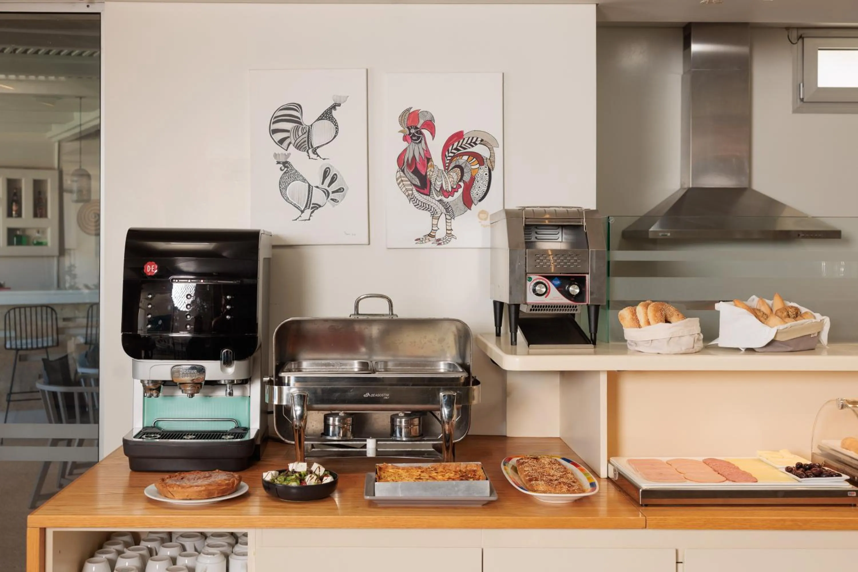 Breakfast in Kouros Art Hotel - Designed for Adults