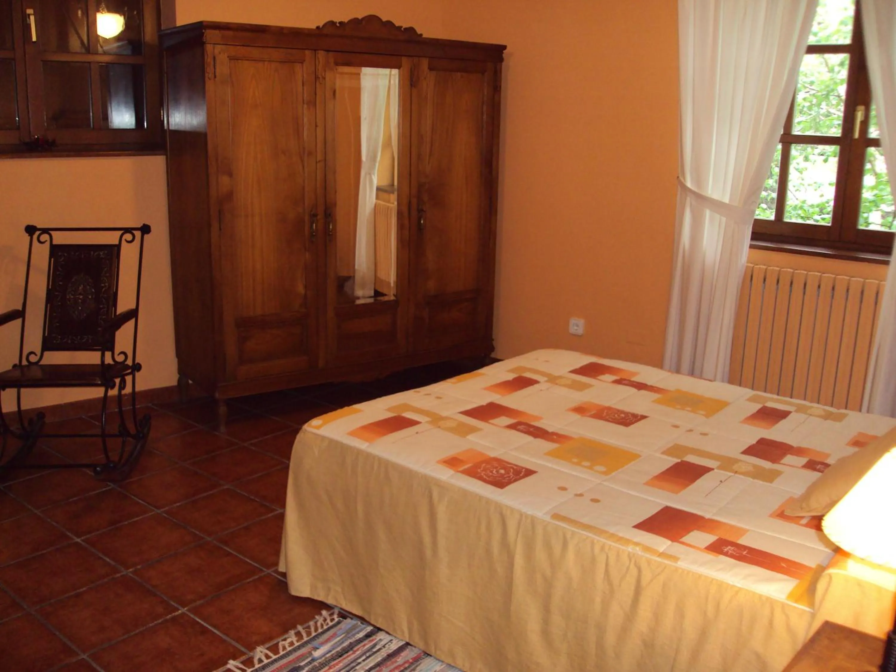 Bed in Hotel Rural Valle de Ancares