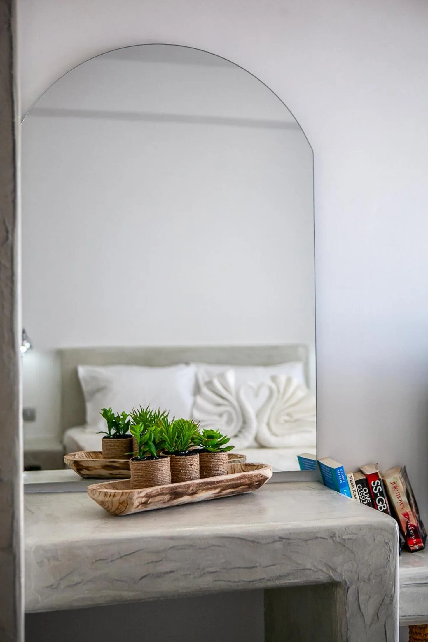 Decorative detail in Beach Houses Santorini