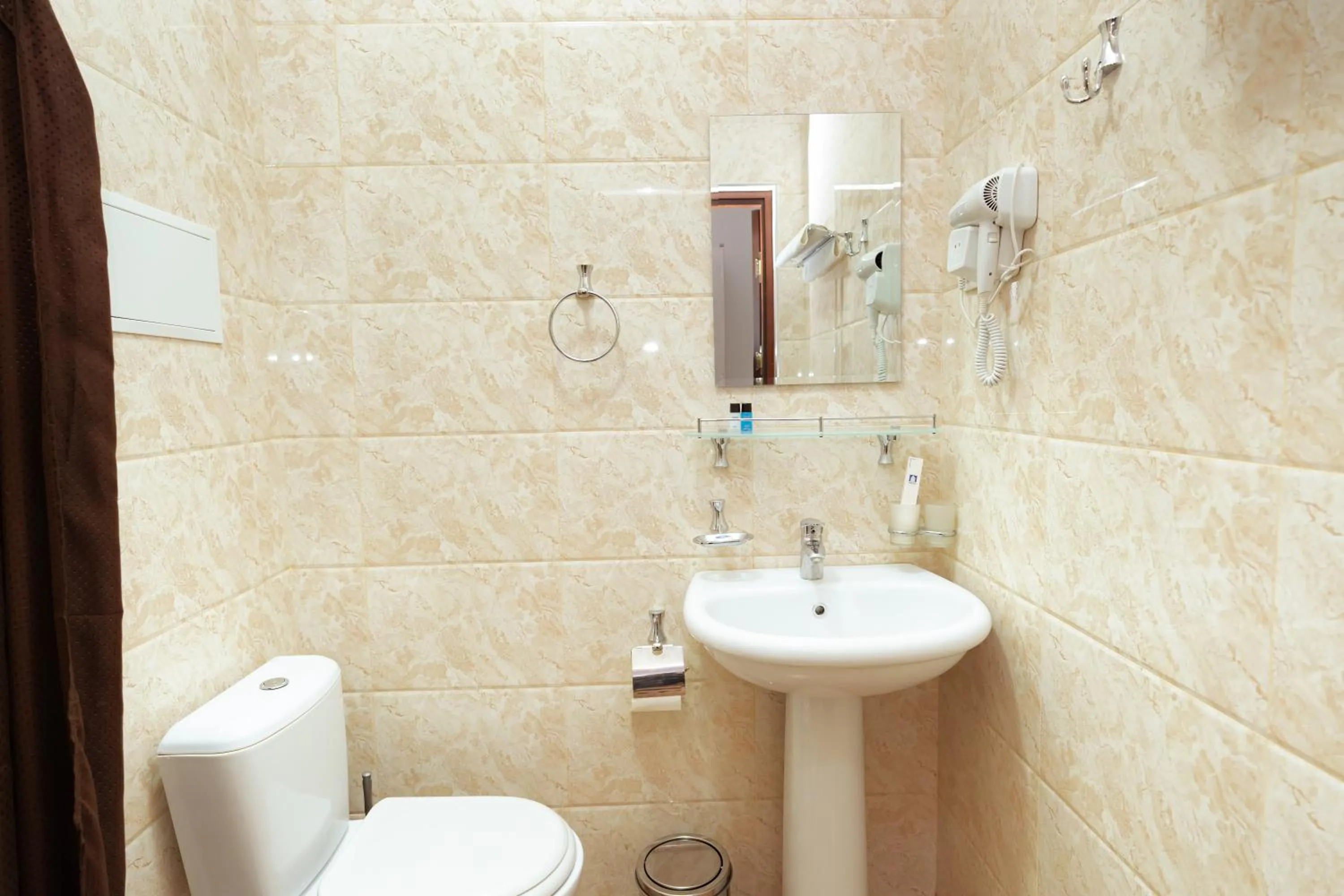 Toilet in Diamond Hotel Tashkent