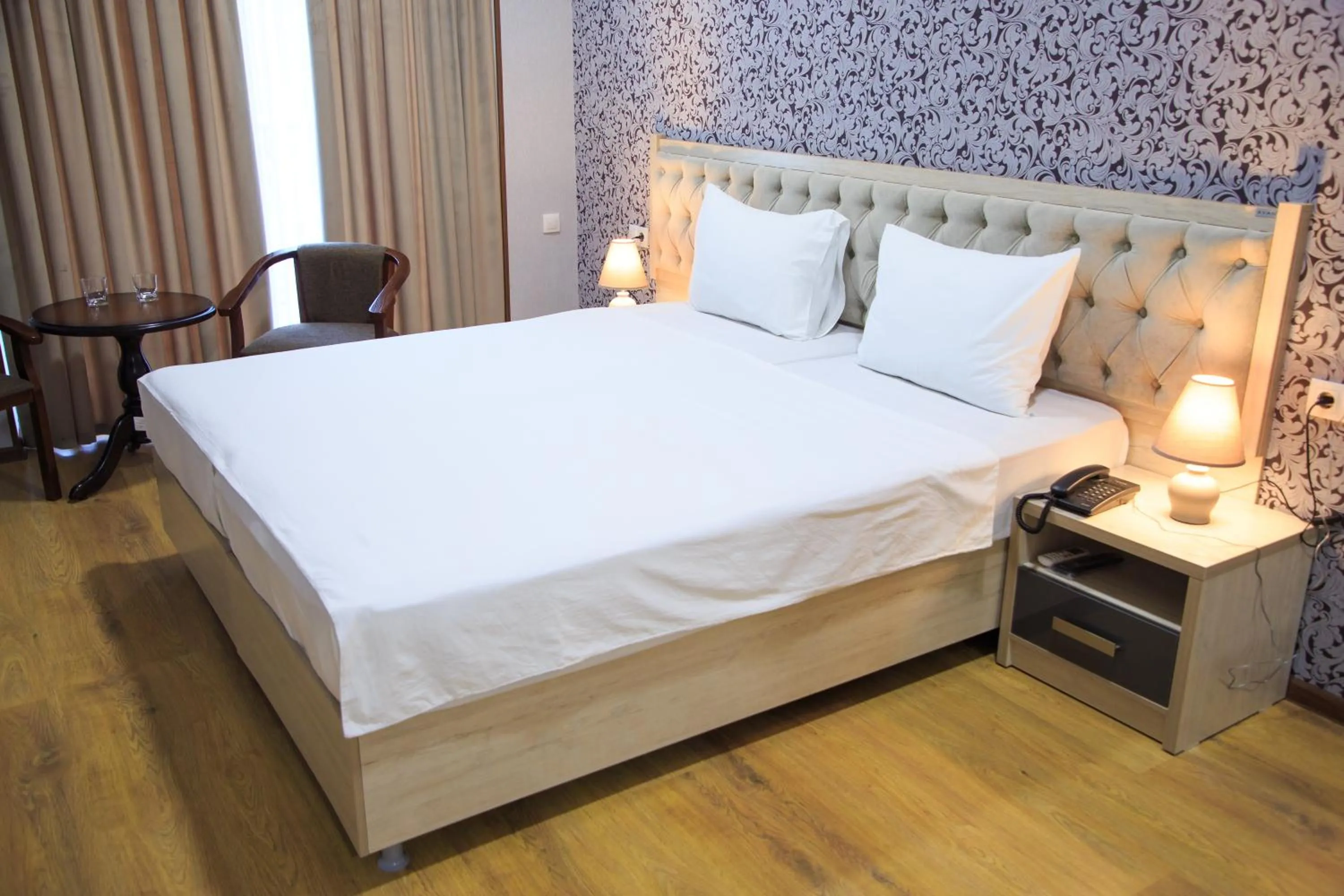 Bed in Diamond Hotel Tashkent