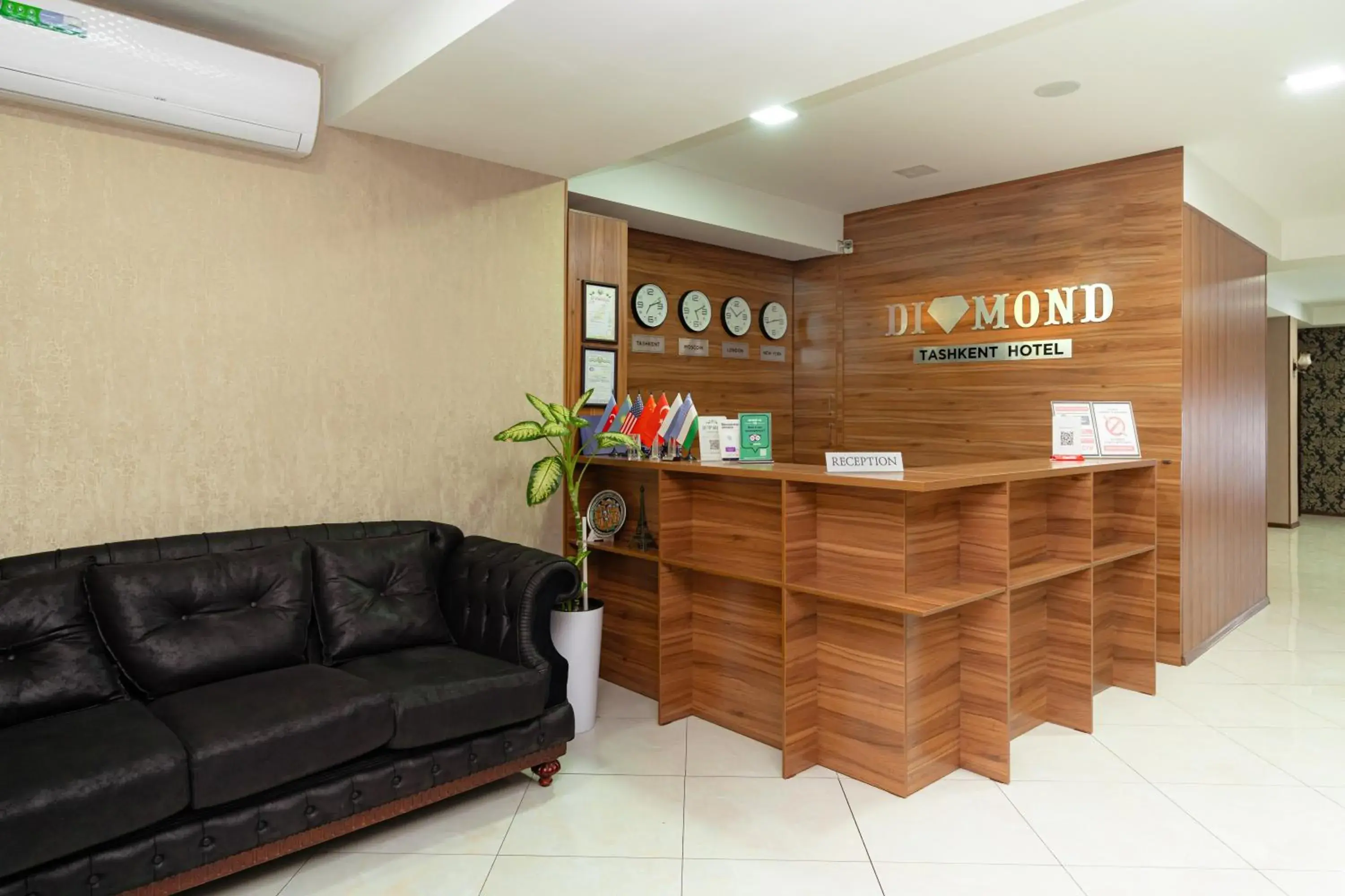 Lobby or reception in Diamond Hotel Tashkent Lobby or reception in Diamond Hotel Tashkent