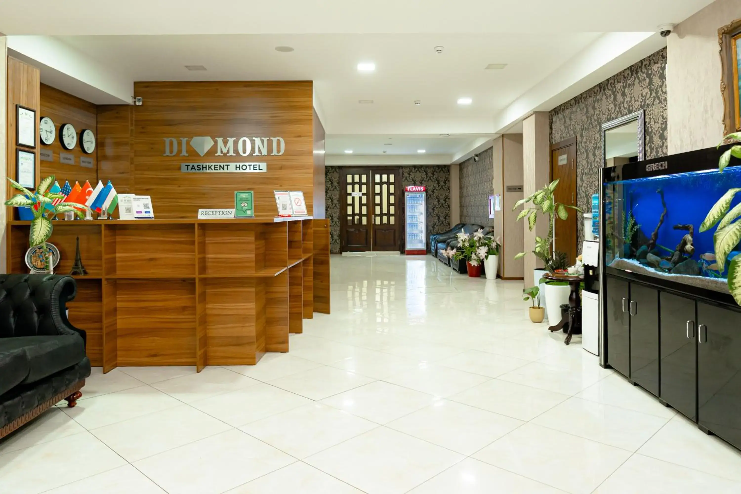 Lobby or reception in Diamond Hotel Tashkent Lobby or reception in Diamond Hotel Tashkent