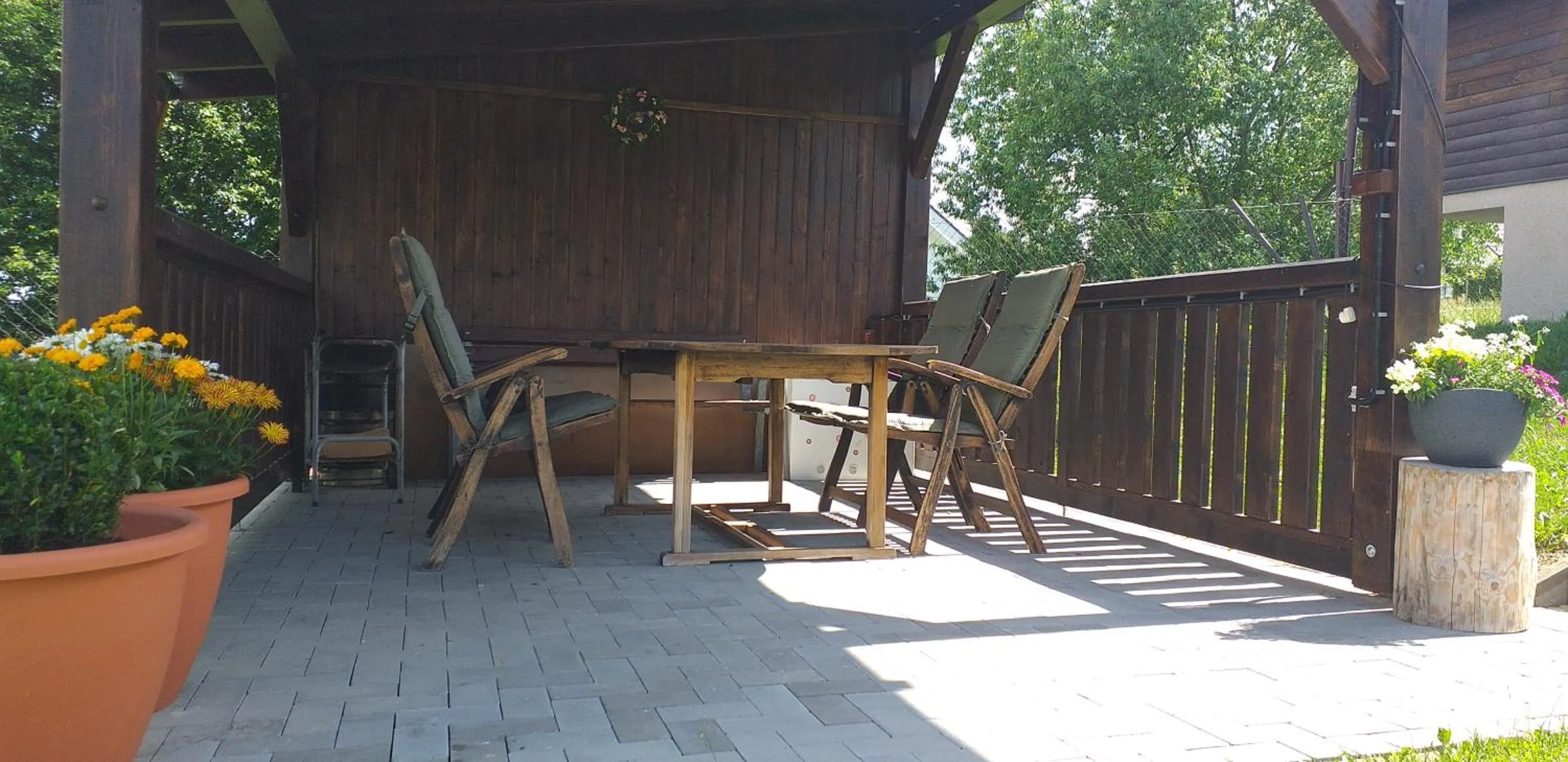 BBQ facilities in Apartmány Vista
