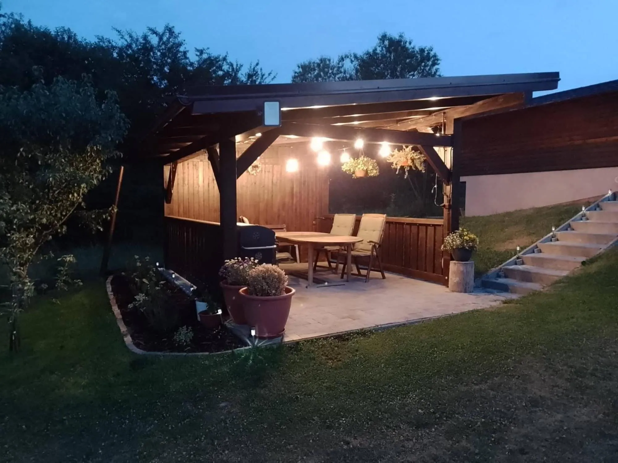 Garden in Apartmány Vista