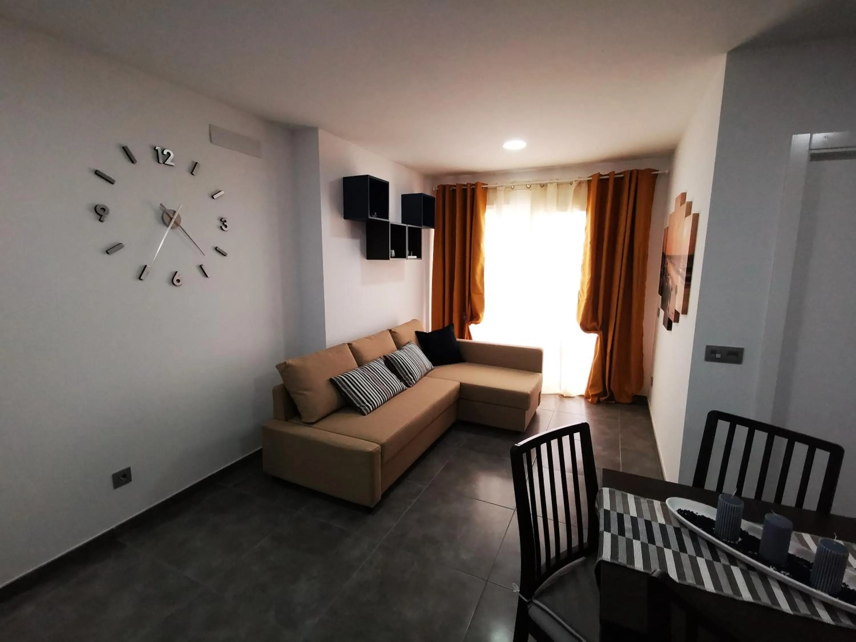 Living room in Relax in costa Adeje Appartamento 5 posti letto vicino Bus Stop