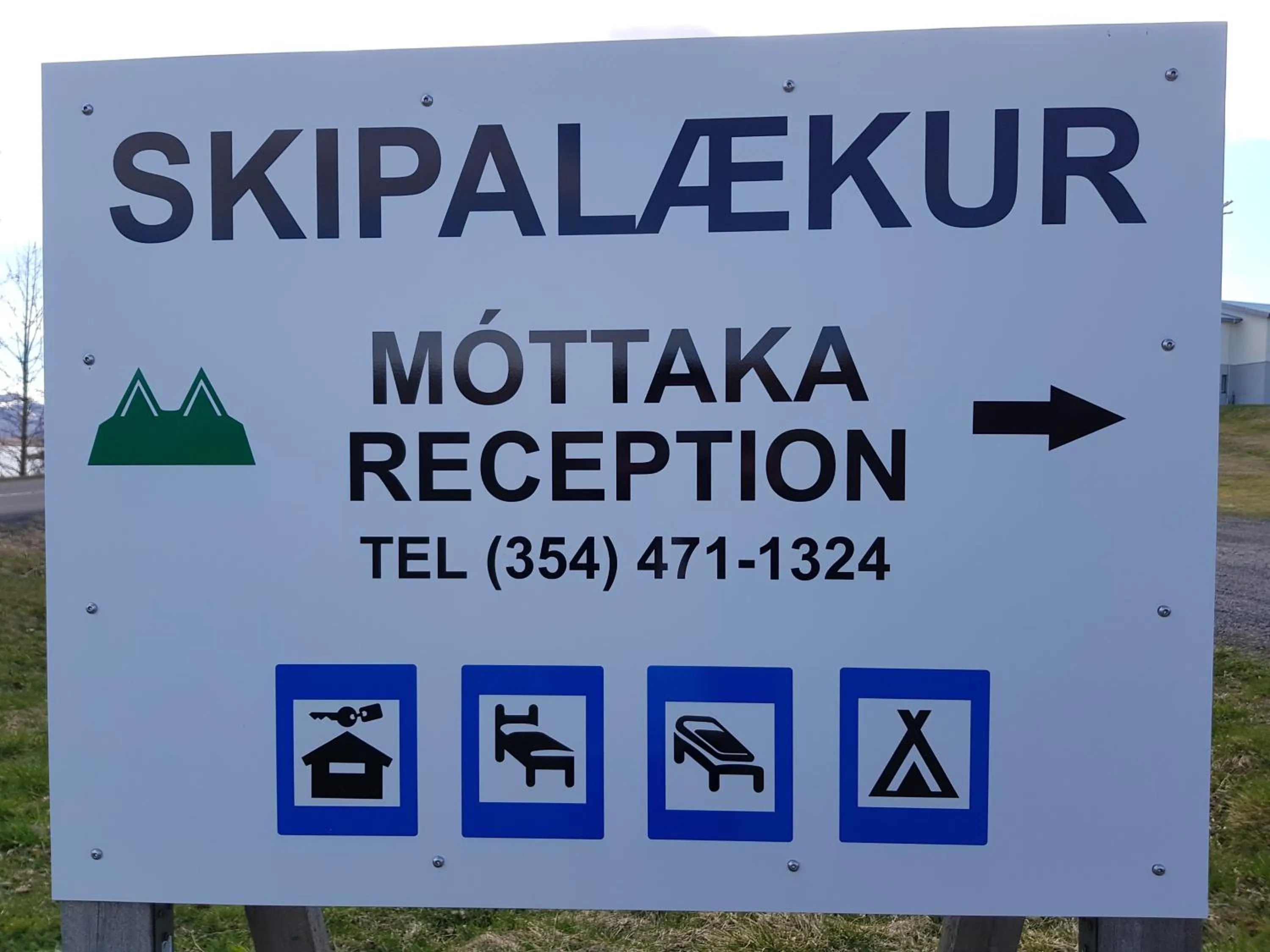 Property logo or sign in Skipalaekur Guesthouse
