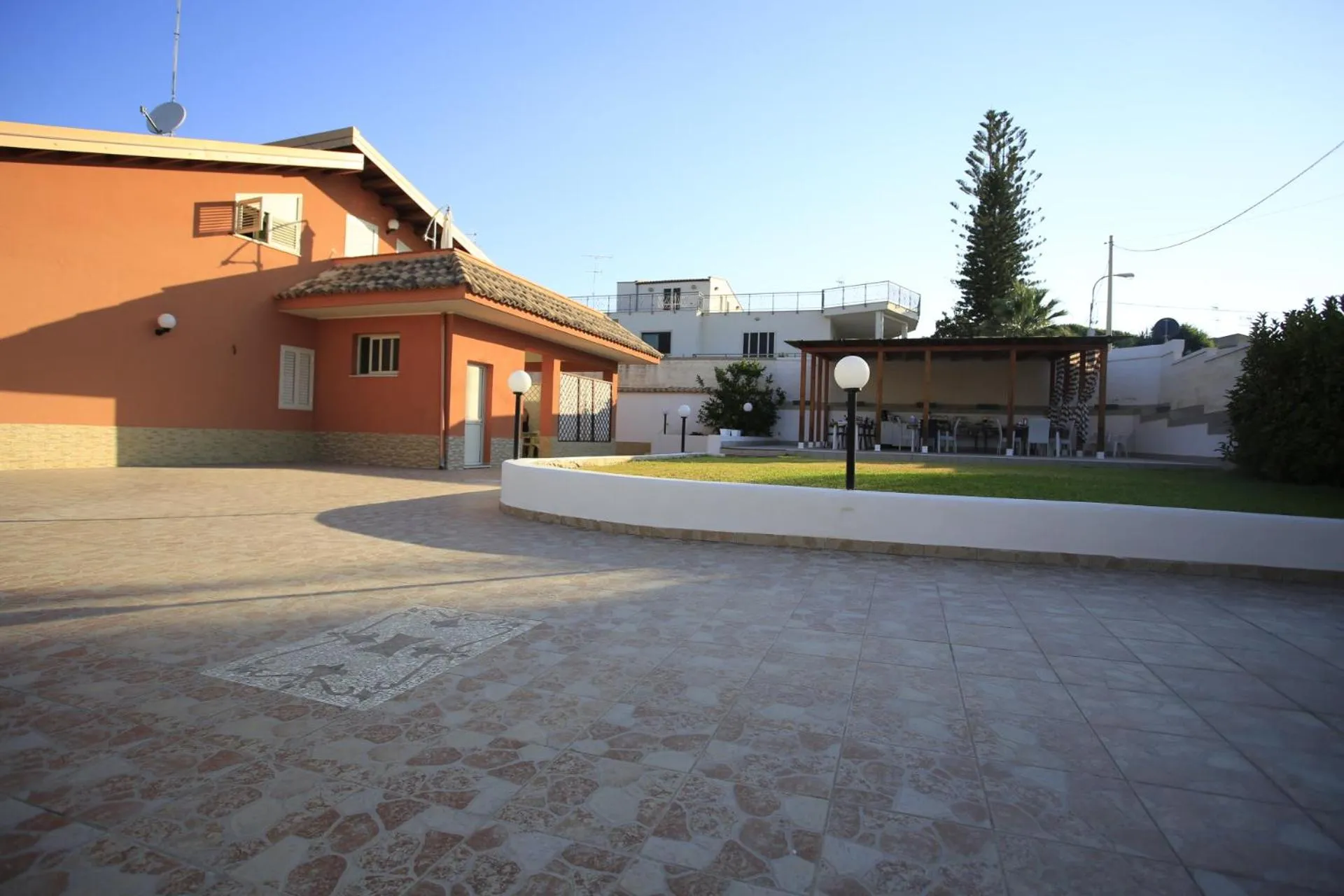 Garden in B&B Villa Matari