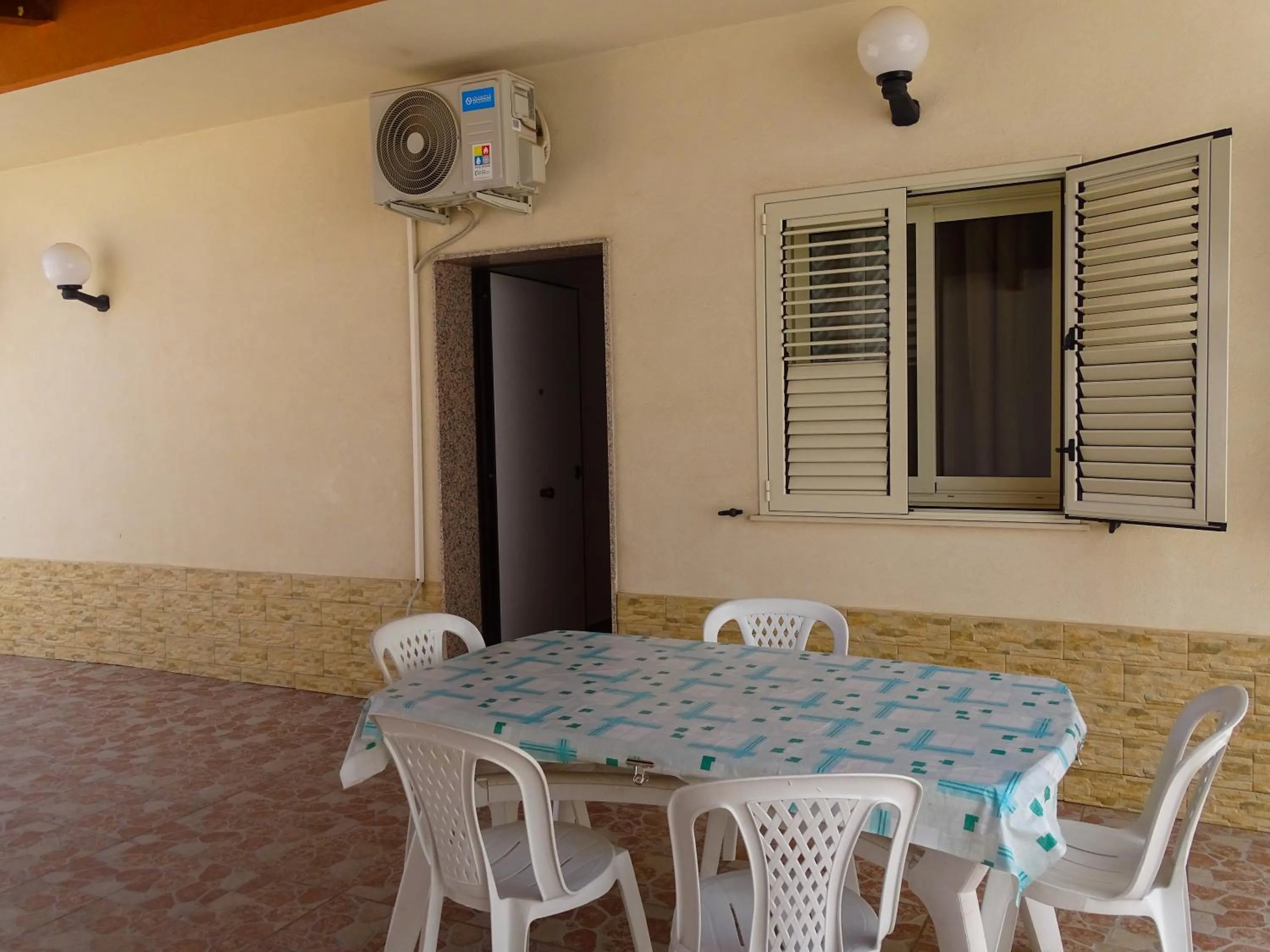 Patio in B&B Villa Matari