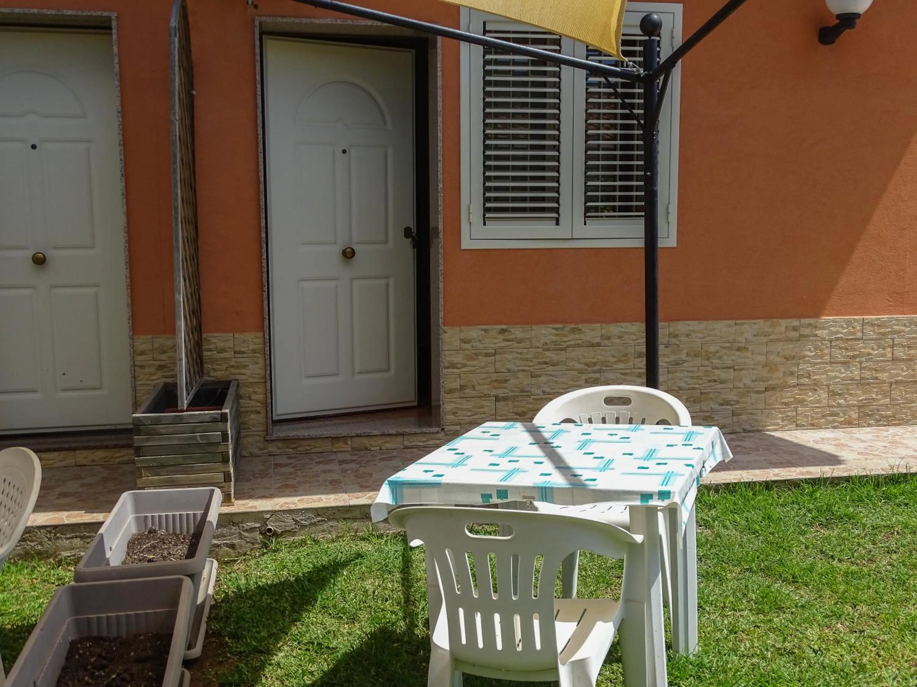 Patio in B&B Villa Matari