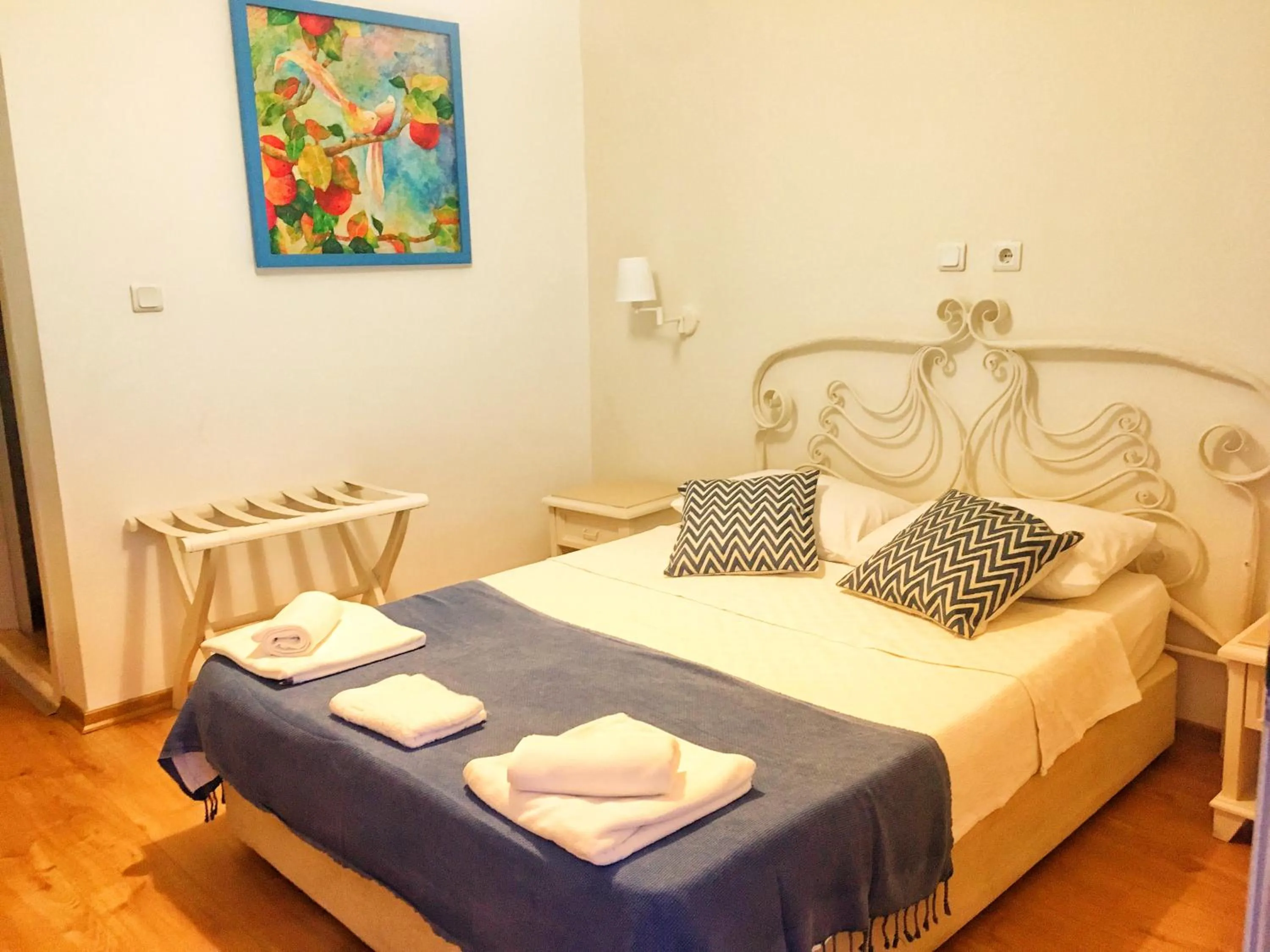 Bed in Bodrum Sade Pension