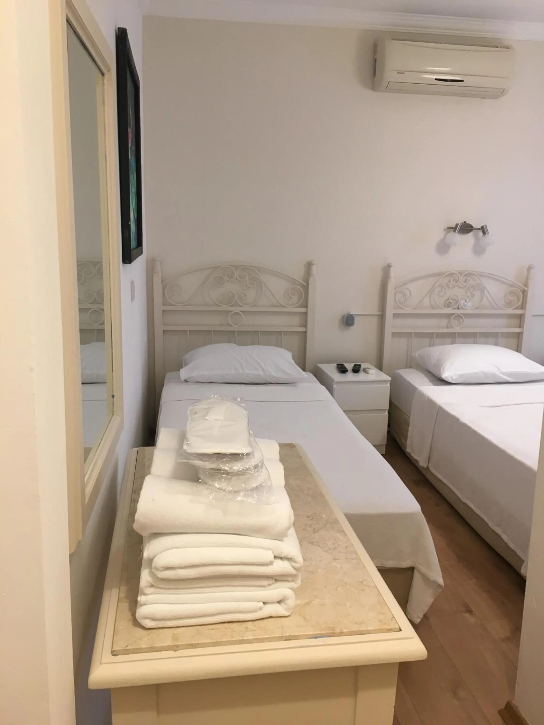 Bed in Bodrum Sade Pension