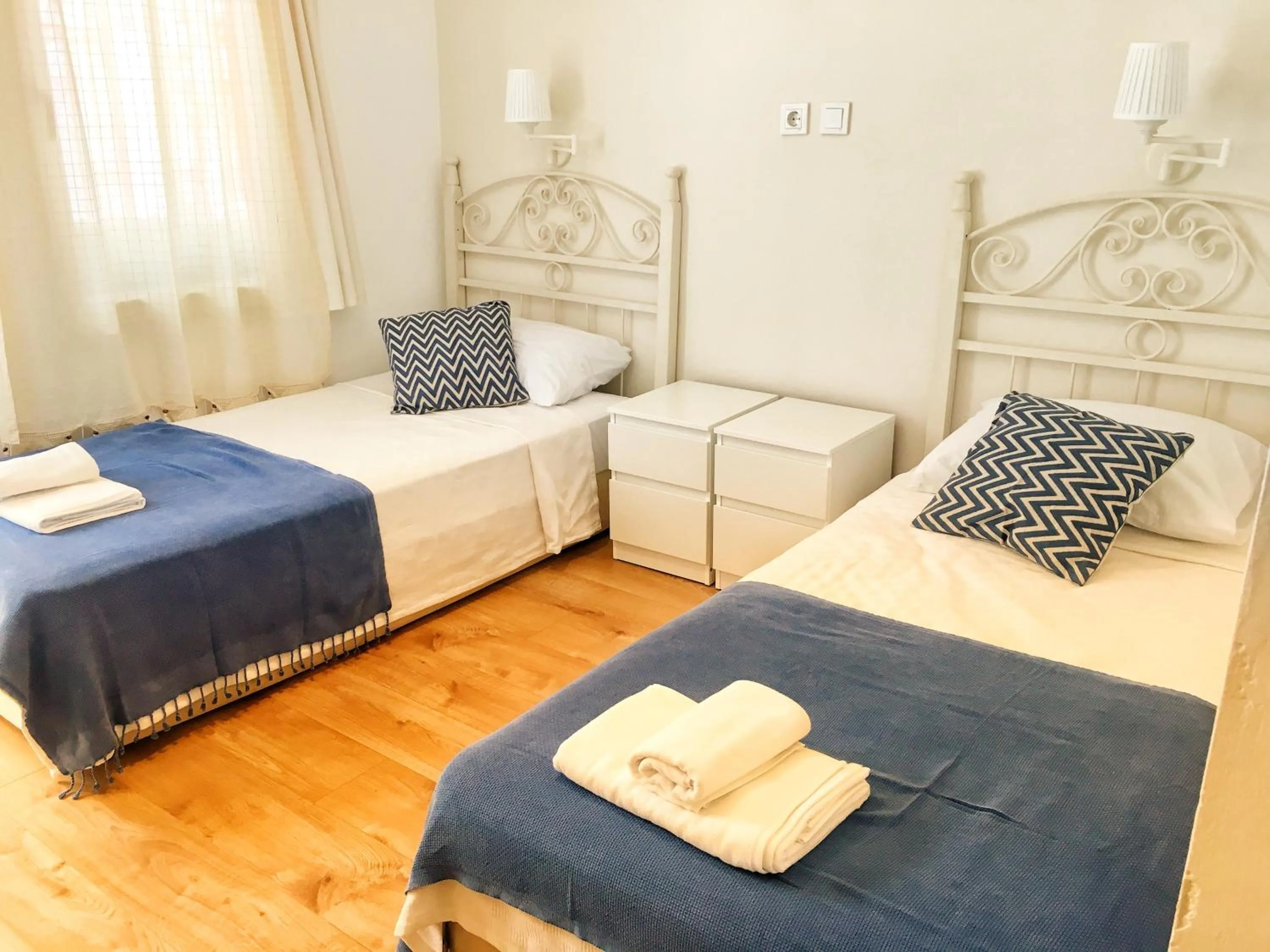 Bed in Bodrum Sade Pension