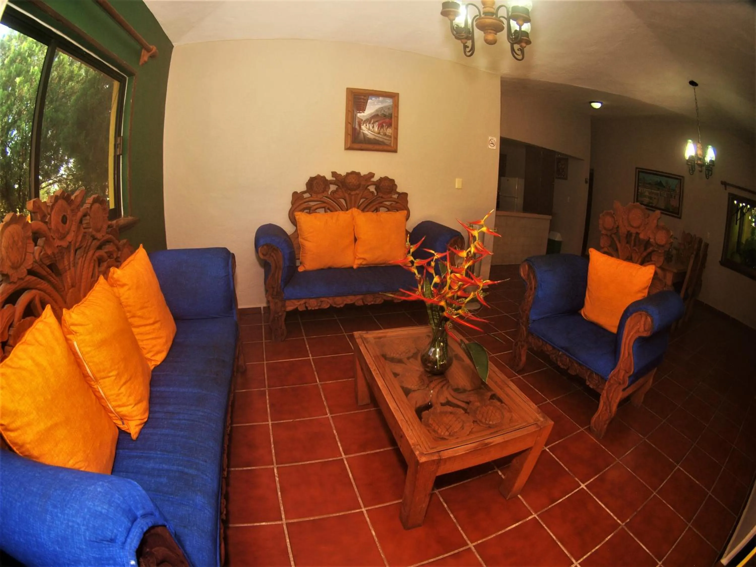 Living room in Quinta Comala Hotel & Villas
