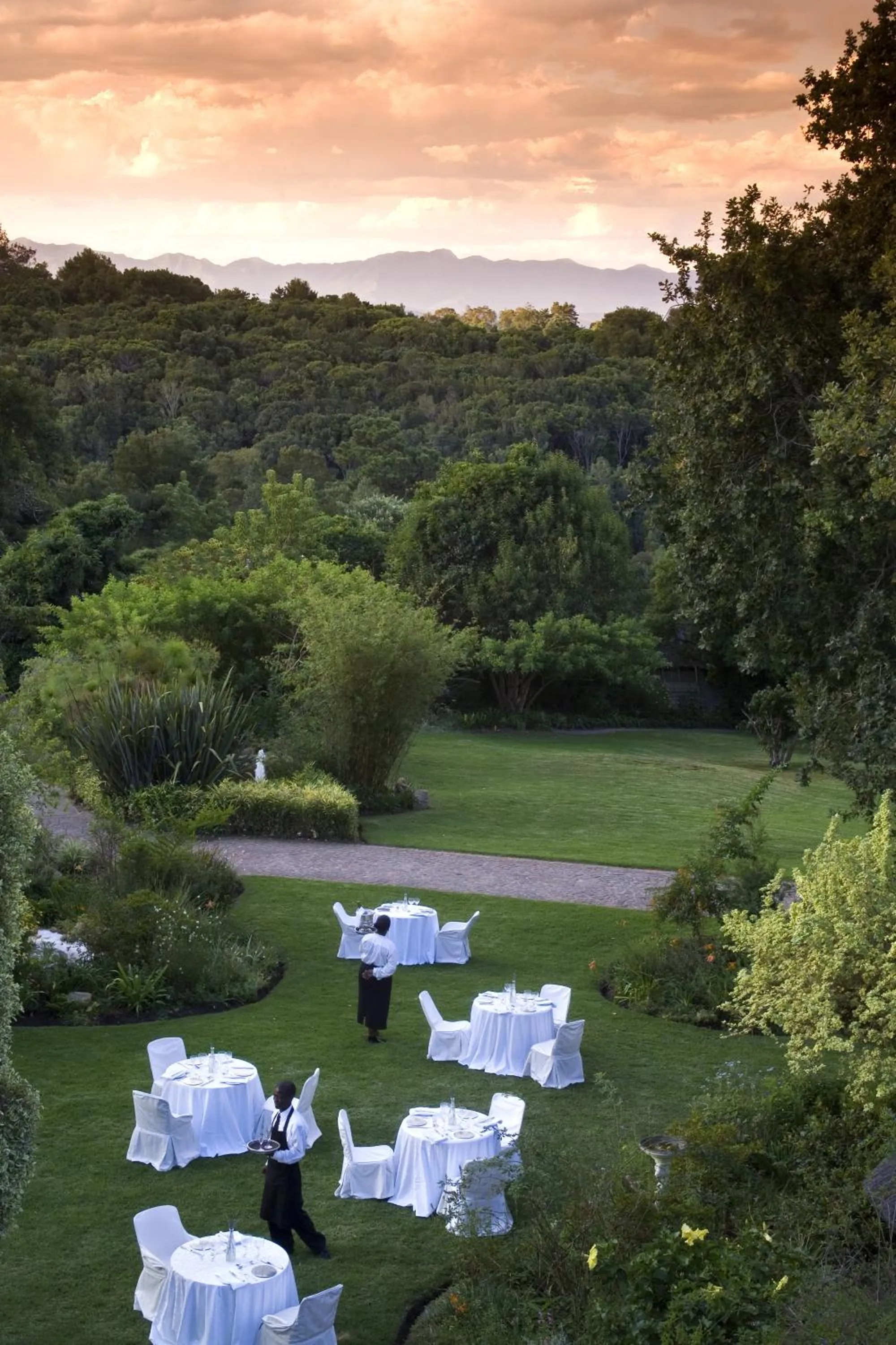 Bird's eye view in Hunter's Country House