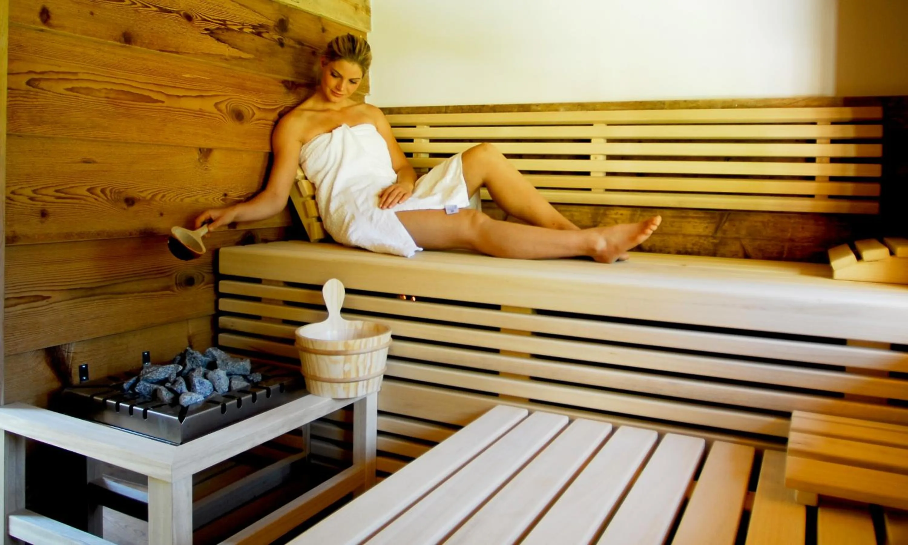 Sauna in Hotel Bacher