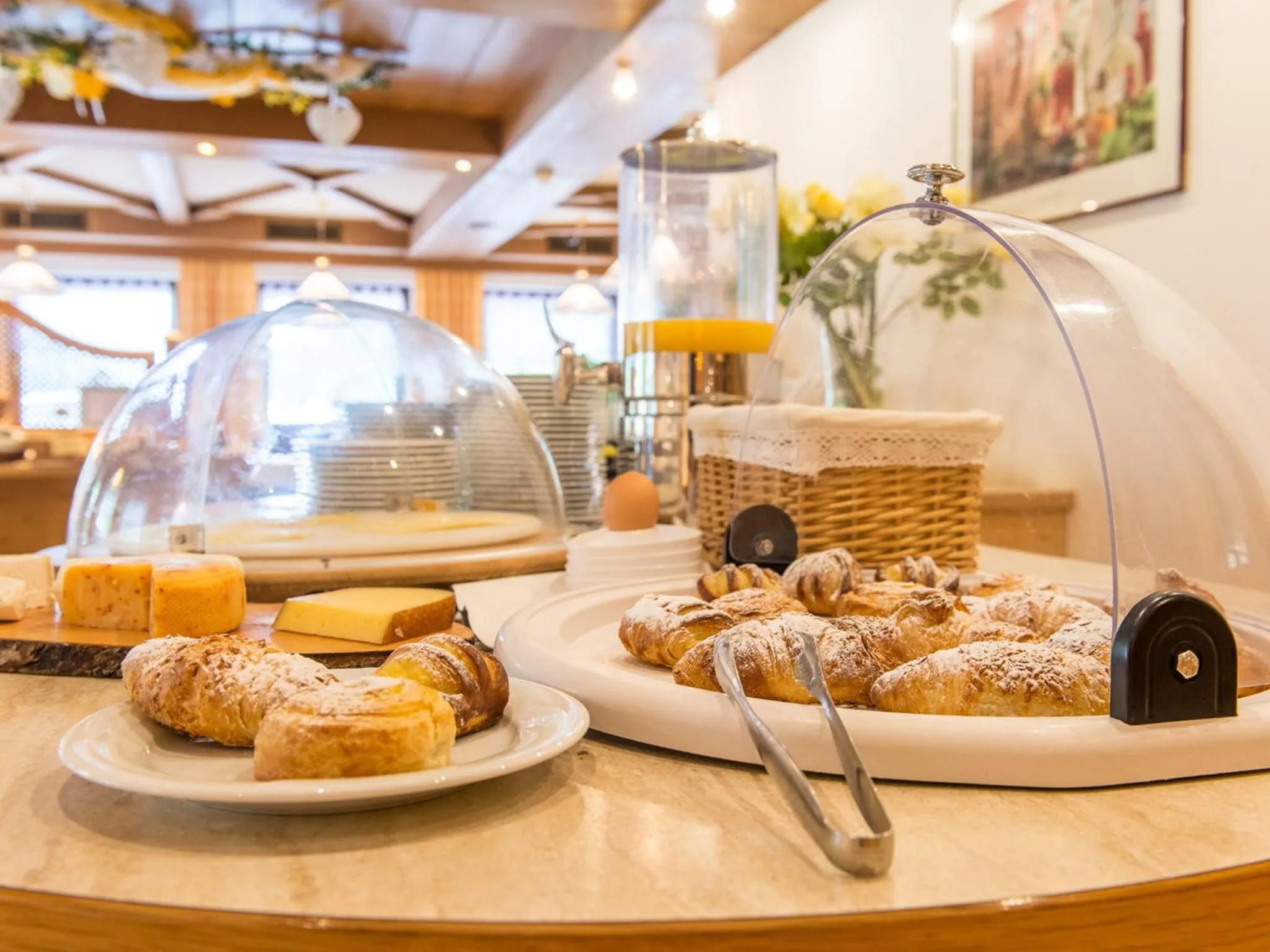 Buffet breakfast in Hotel Bacher