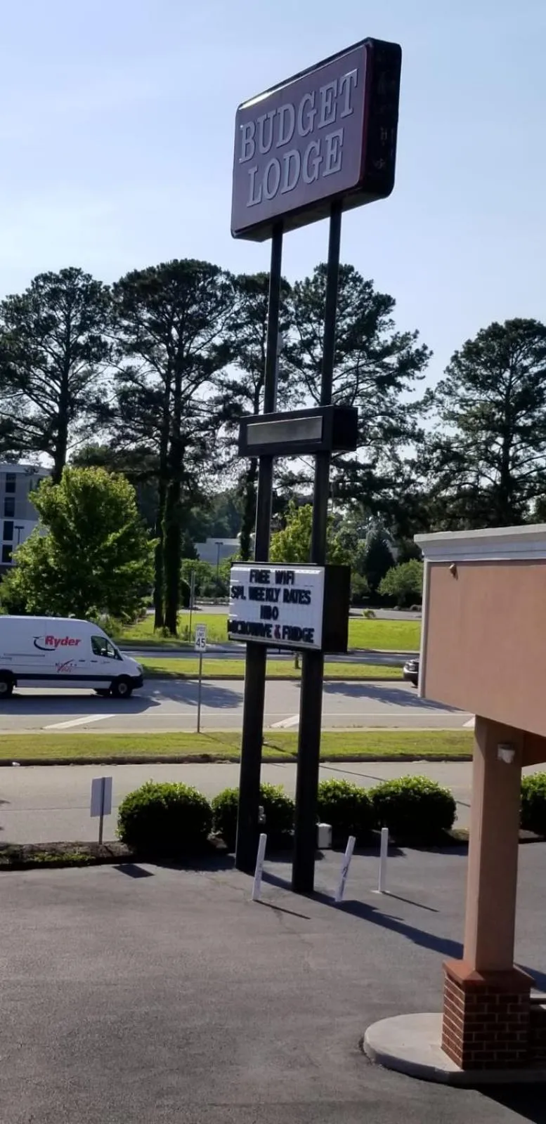 Property logo or sign in Budget Lodge