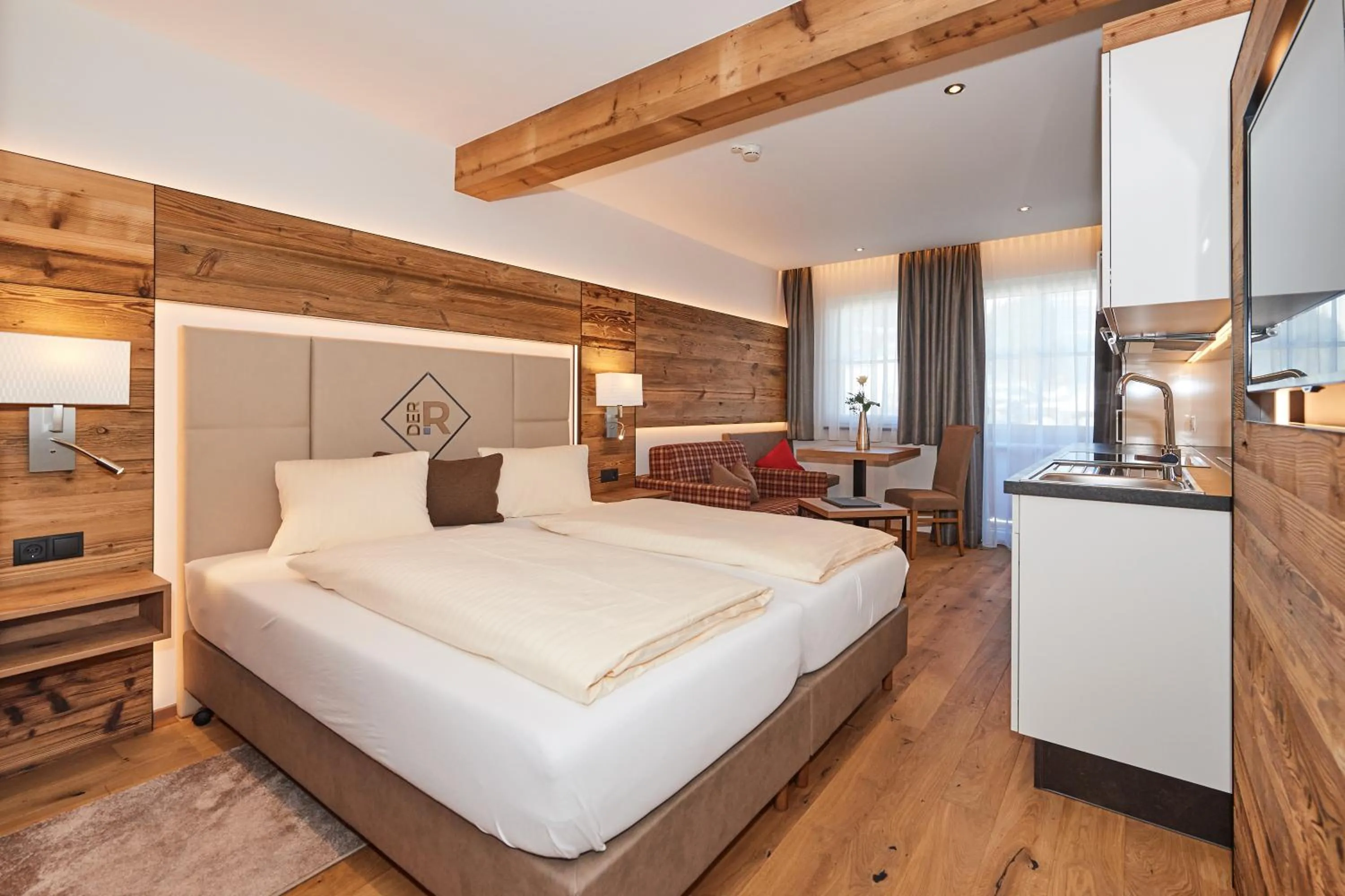 Living room, Bed in Rainerhof