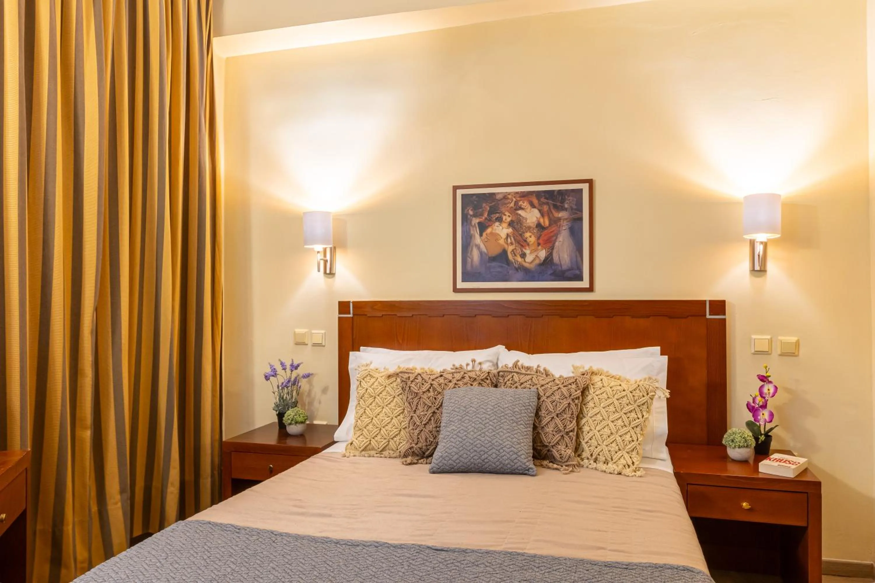 Property building, Bed in Hotel Marina