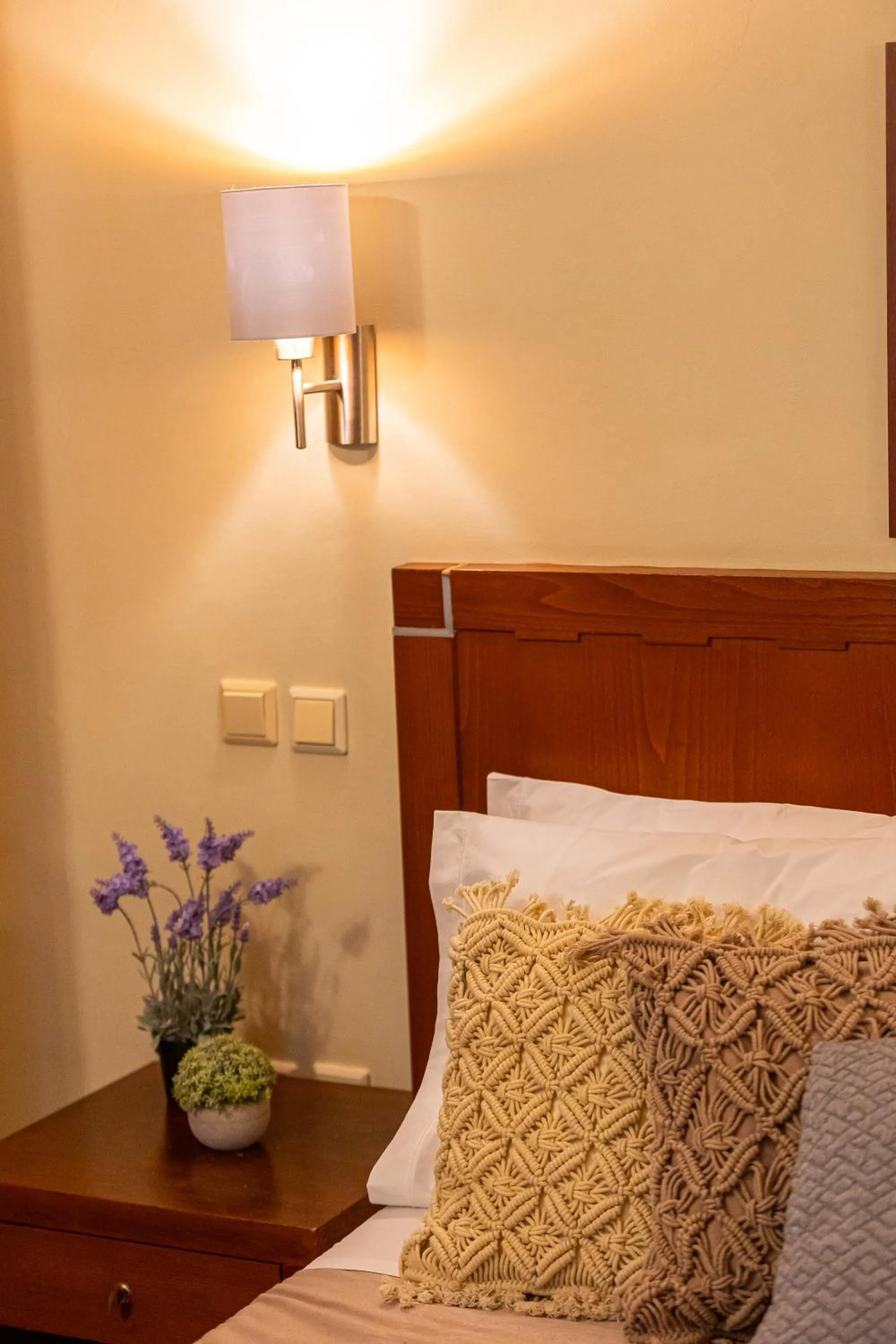 Property building, Bed in Hotel Marina