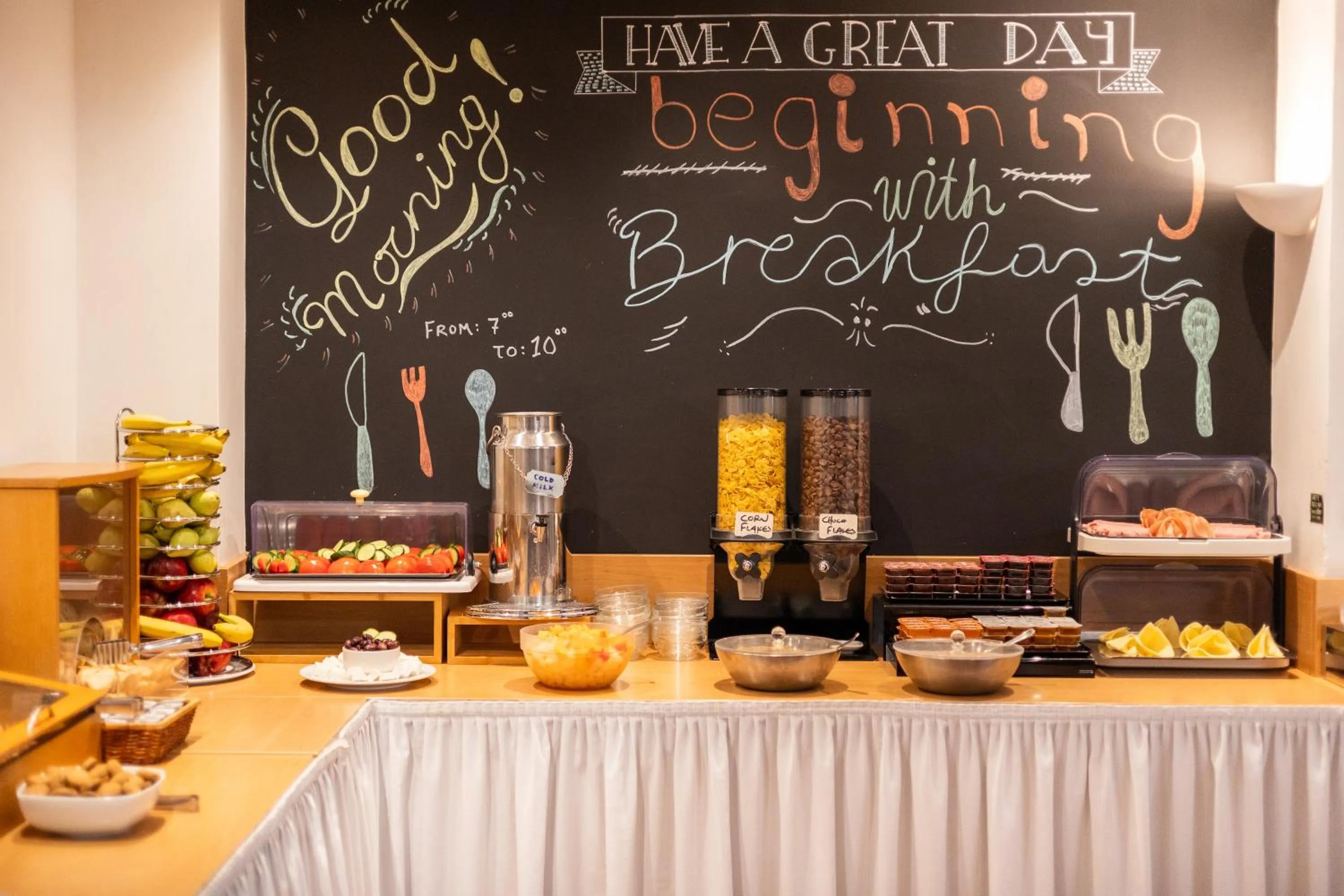 Breakfast in Hotel Marina