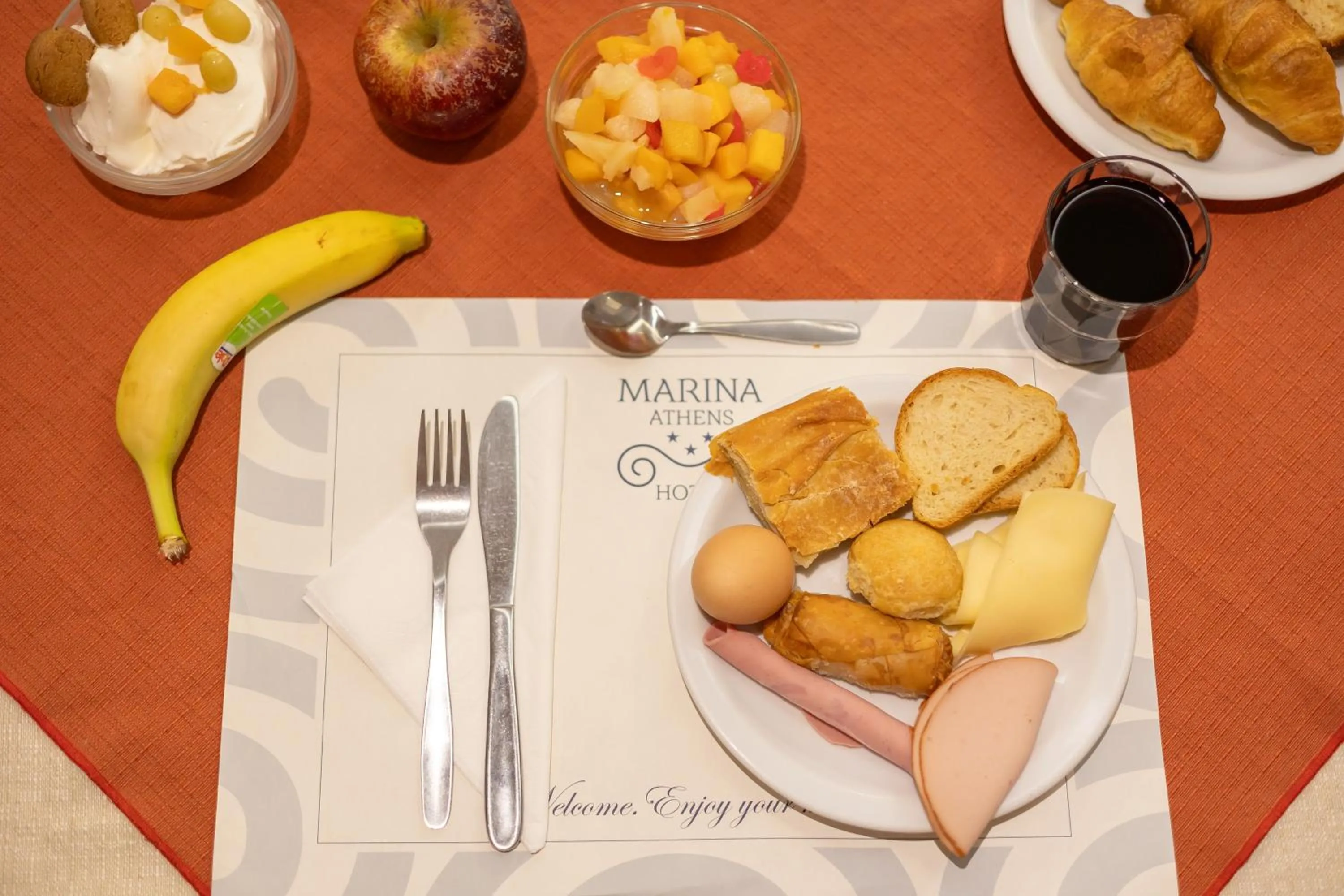 Breakfast in Hotel Marina