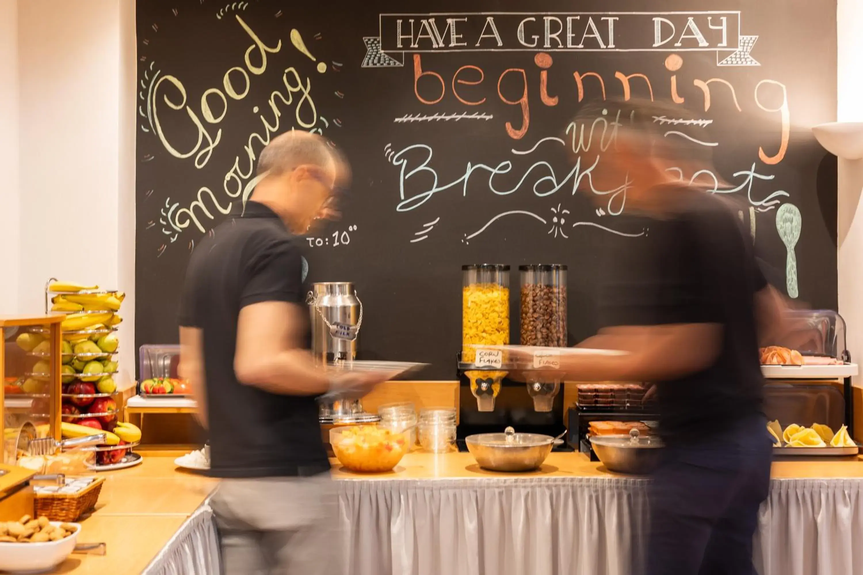 Breakfast in Hotel Marina Breakfast in Hotel Marina