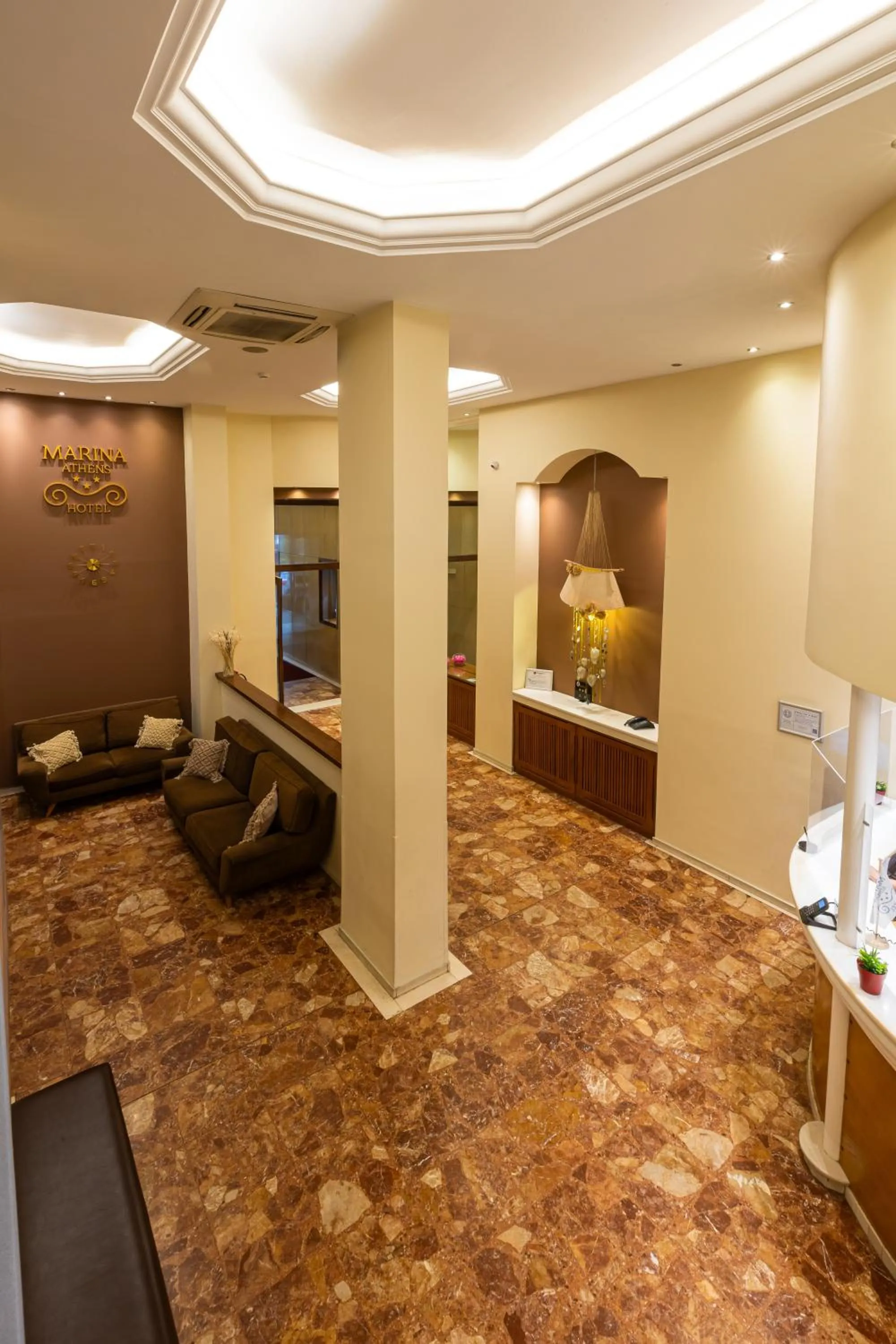 Living room in Hotel Marina