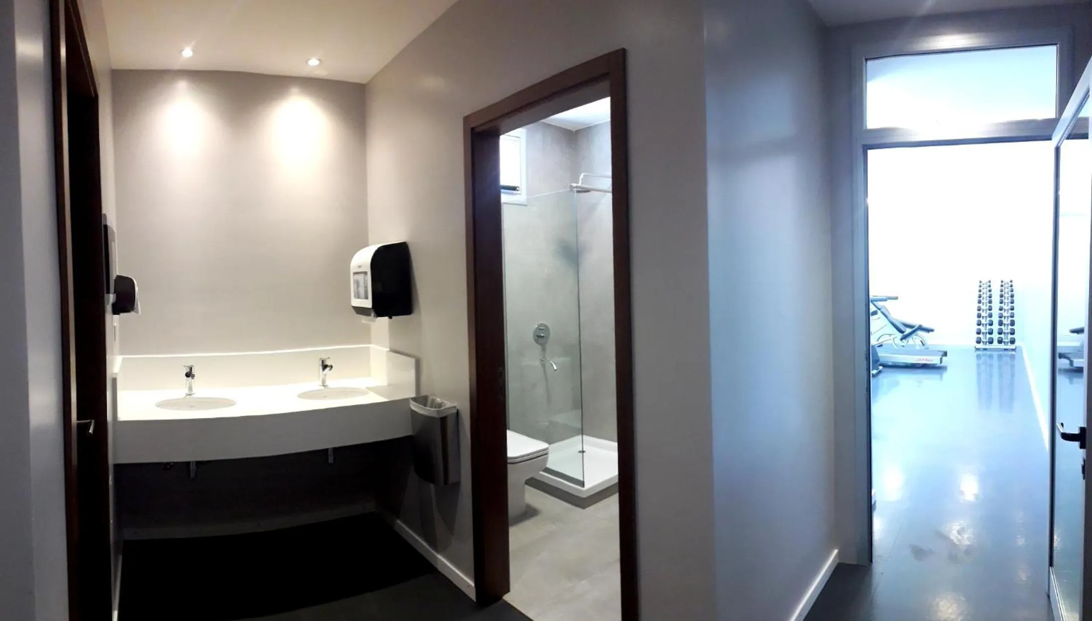 Fitness centre/facilities in Hotel Land Plaza La Plata