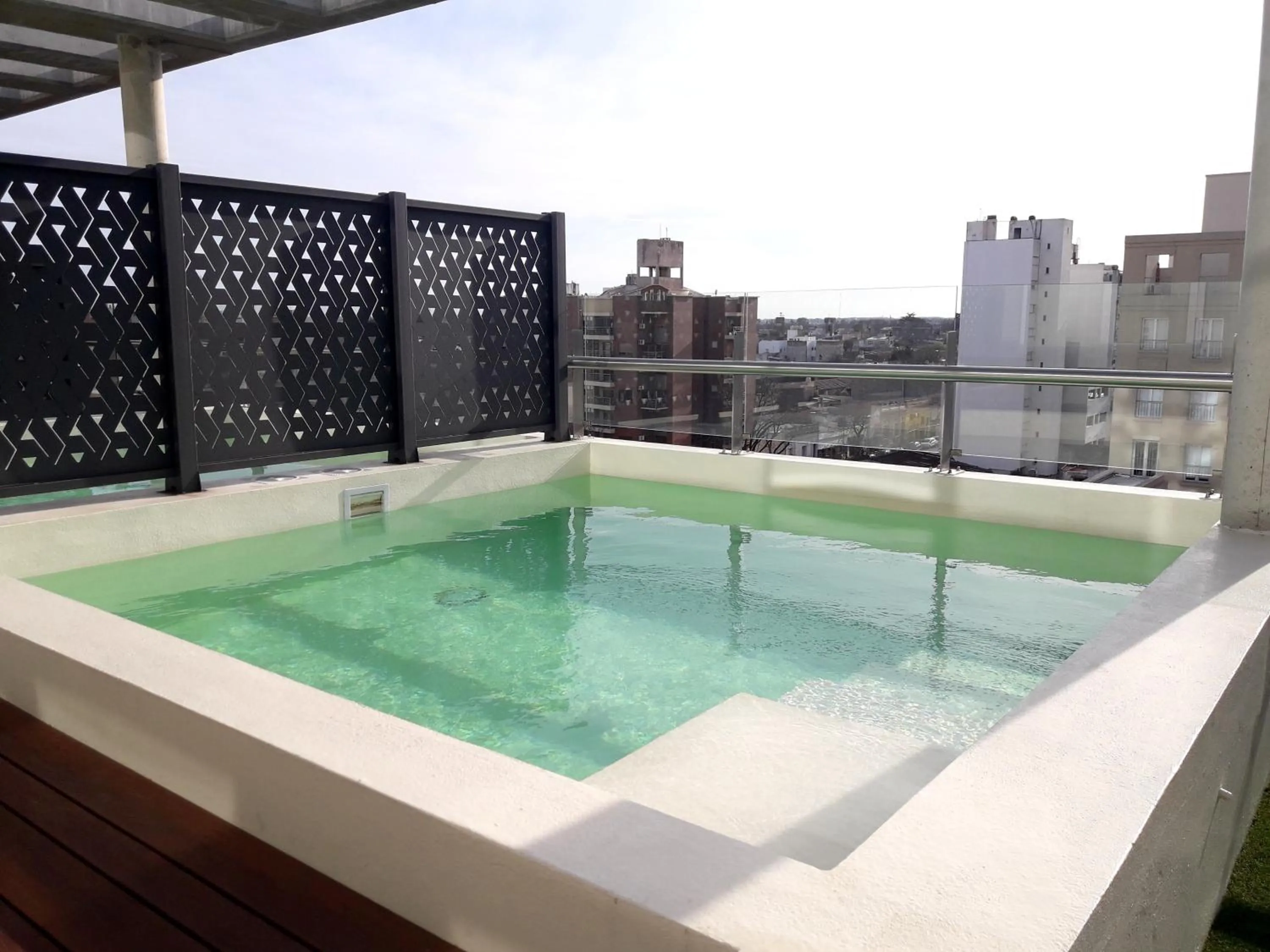 Balcony/Terrace in Hotel Land Plaza La Plata