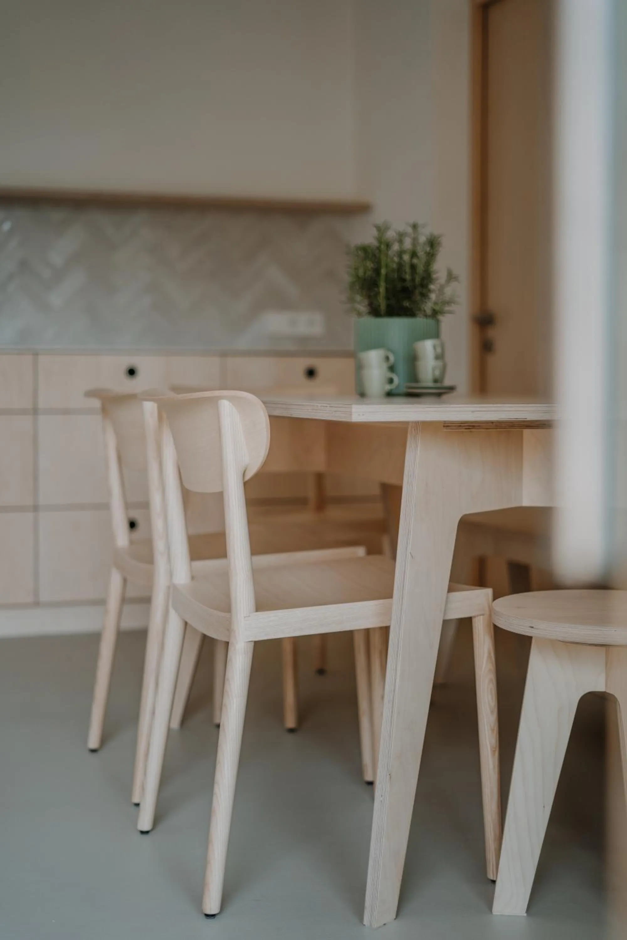 Living room in Wanda Apartments