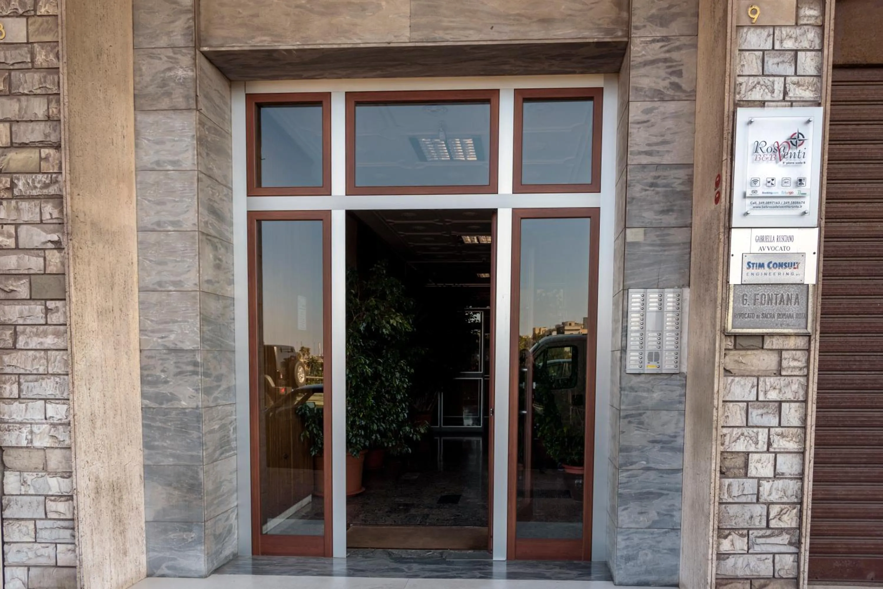 Facade/entrance in Rosa dei Venti B&B