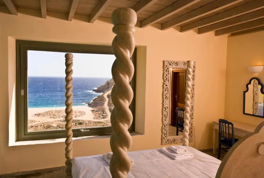 Bed in Aegea Blue Cycladic Resort