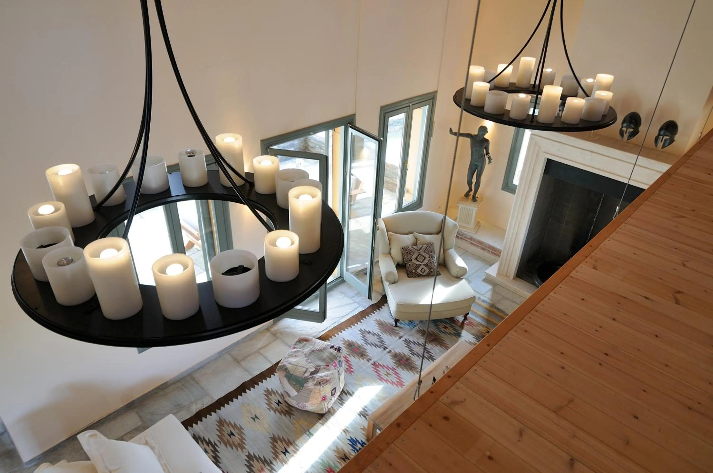 Decorative detail in Aegea Blue Cycladic Resort