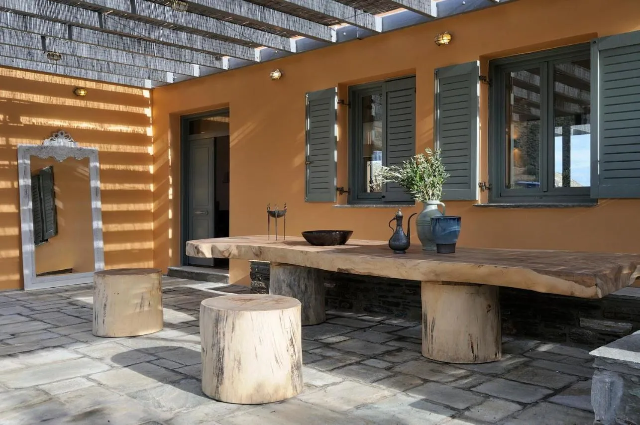 Patio in Aegea Blue Cycladic Resort