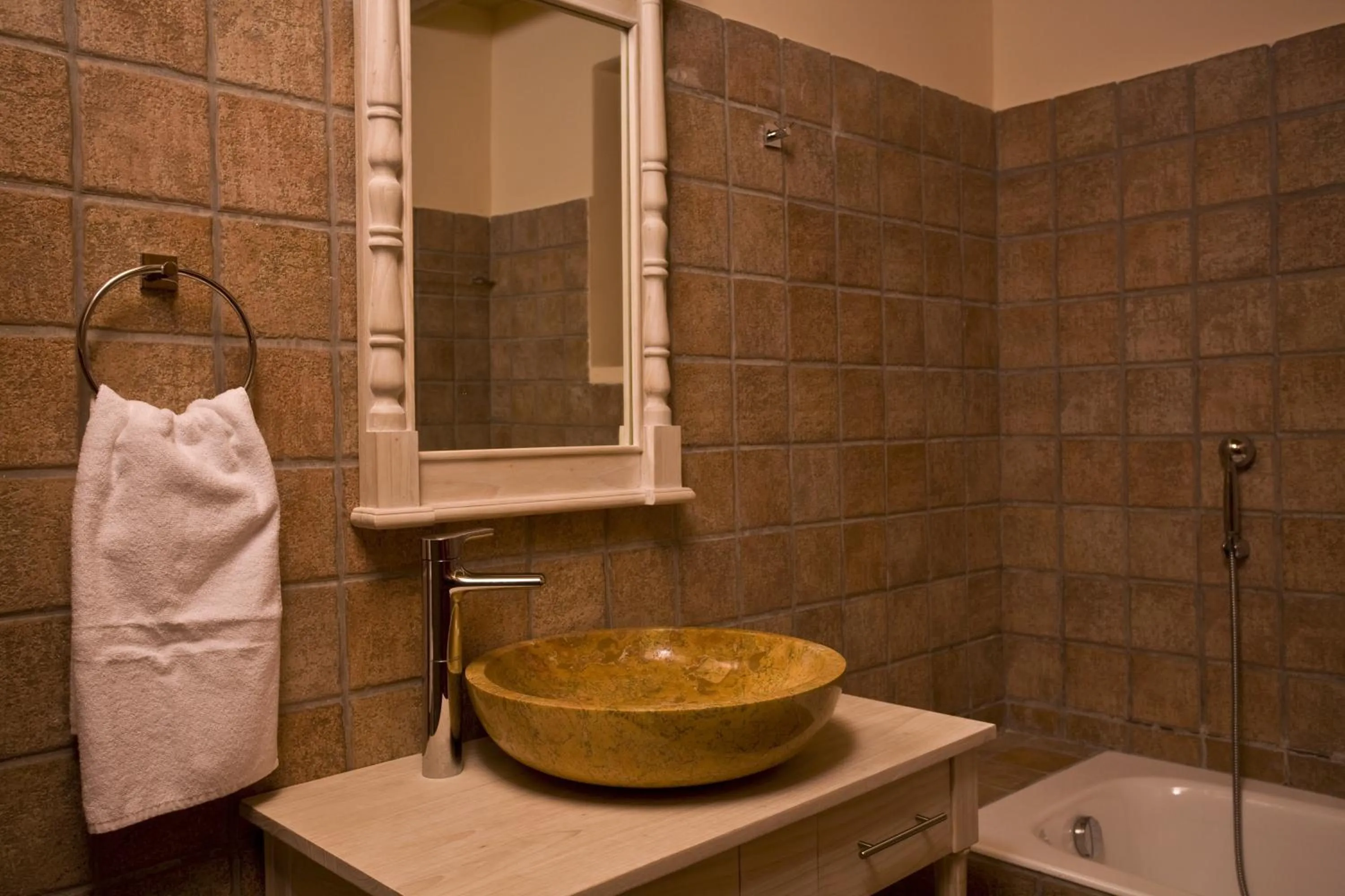 Bathroom in Aegea Blue Cycladic Resort