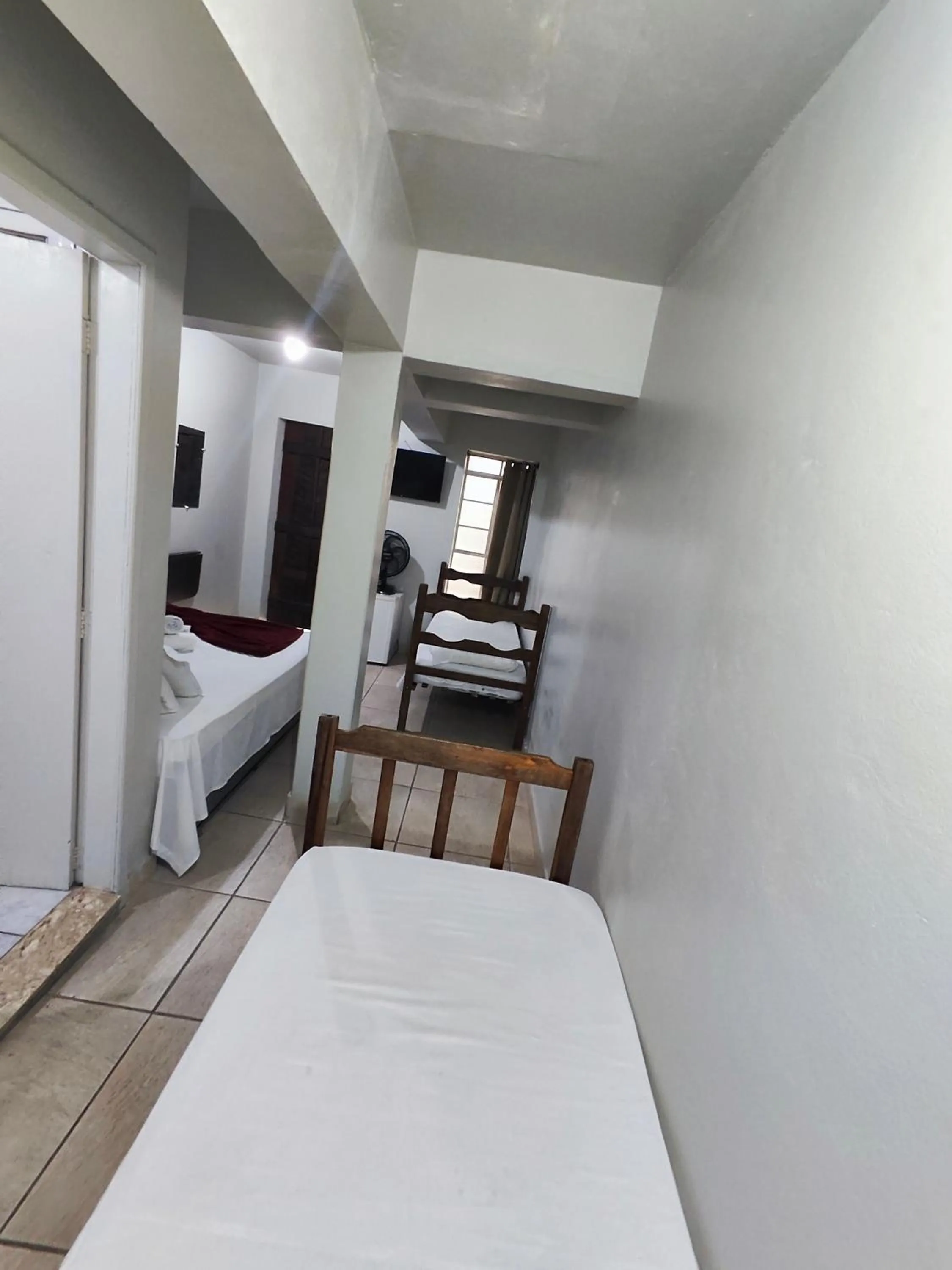 Bed in Pousada Acayaca