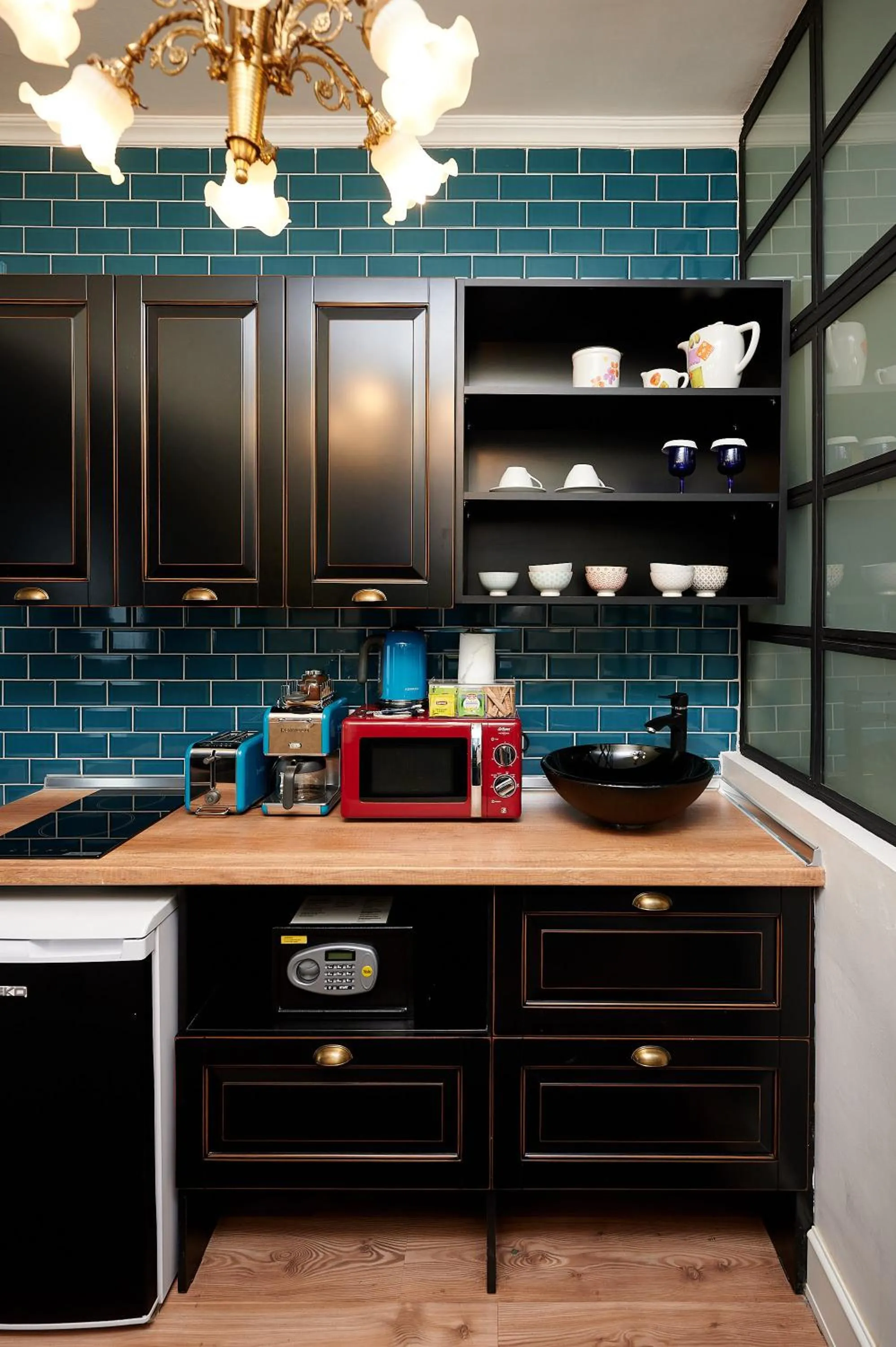 Kitchen or kitchenette in Faik Pasha Hotels Special Category Beyoglu Istanbul