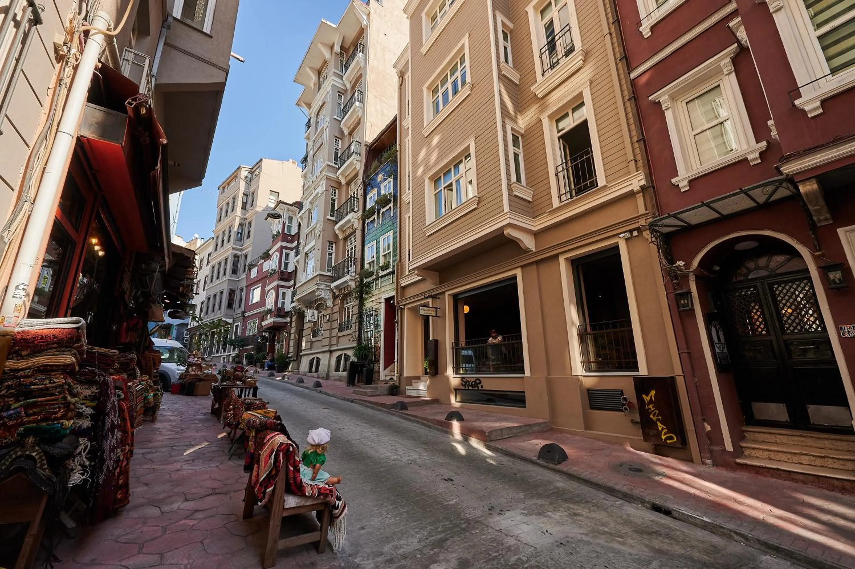 Property building in Faik Pasha Hotels Special Category Beyoglu Istanbul