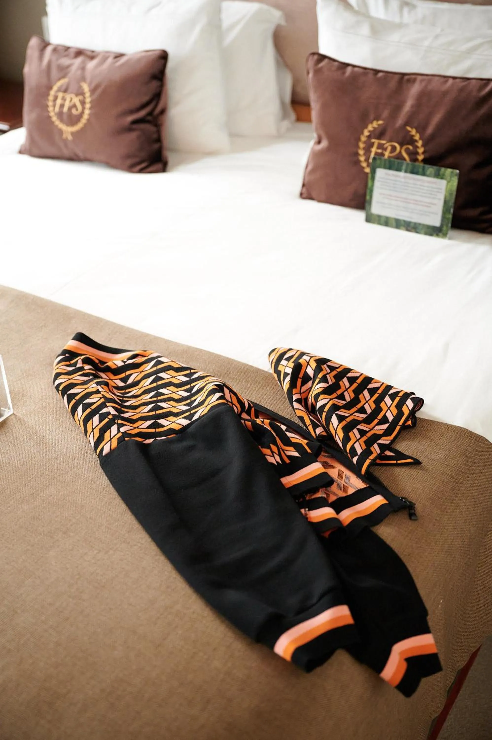 Decorative detail, Bed in Faik Pasha Hotels Special Category Beyoglu Istanbul