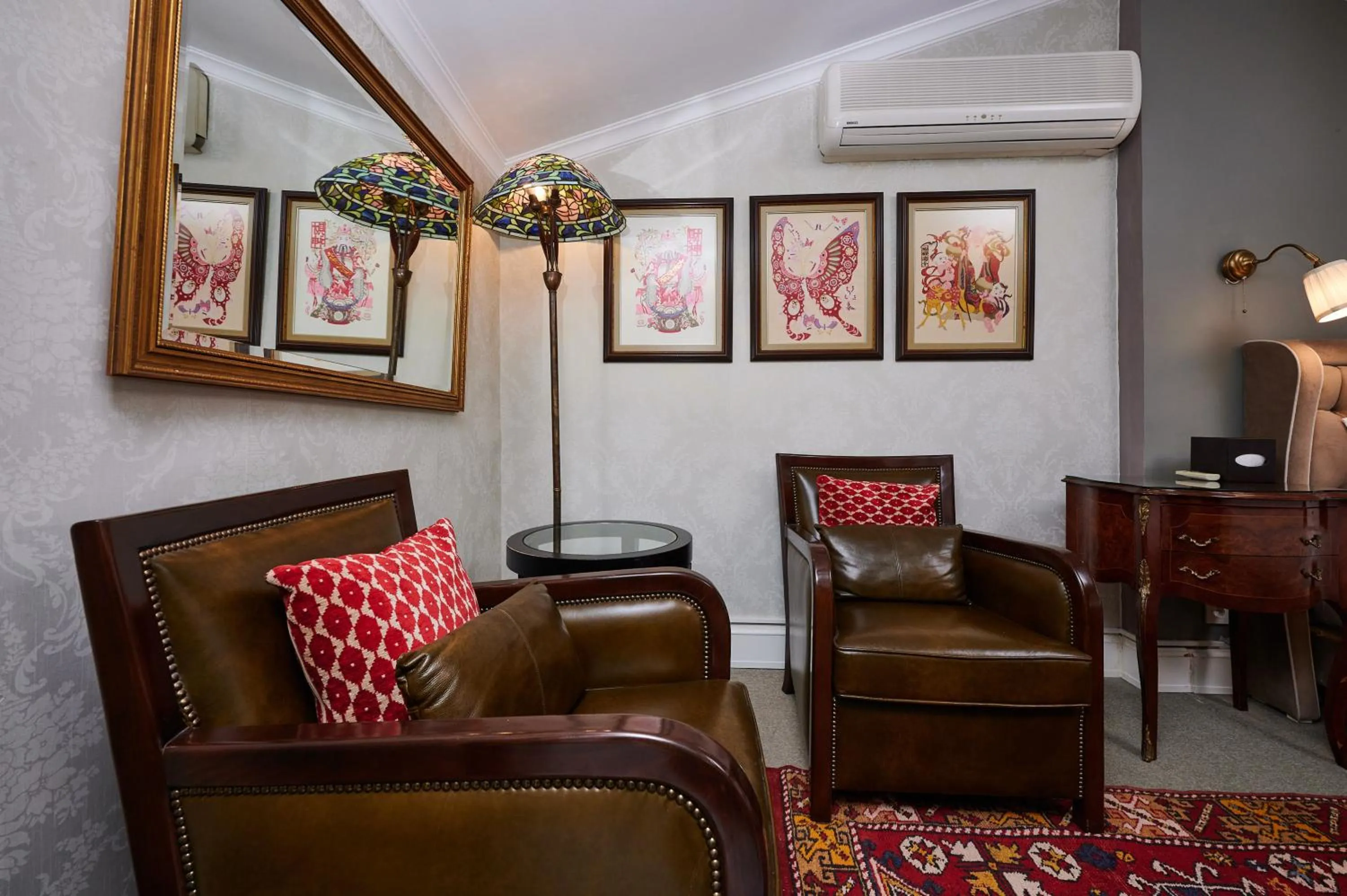 Seating area in Faik Pasha Hotels Special Category Beyoglu Istanbul