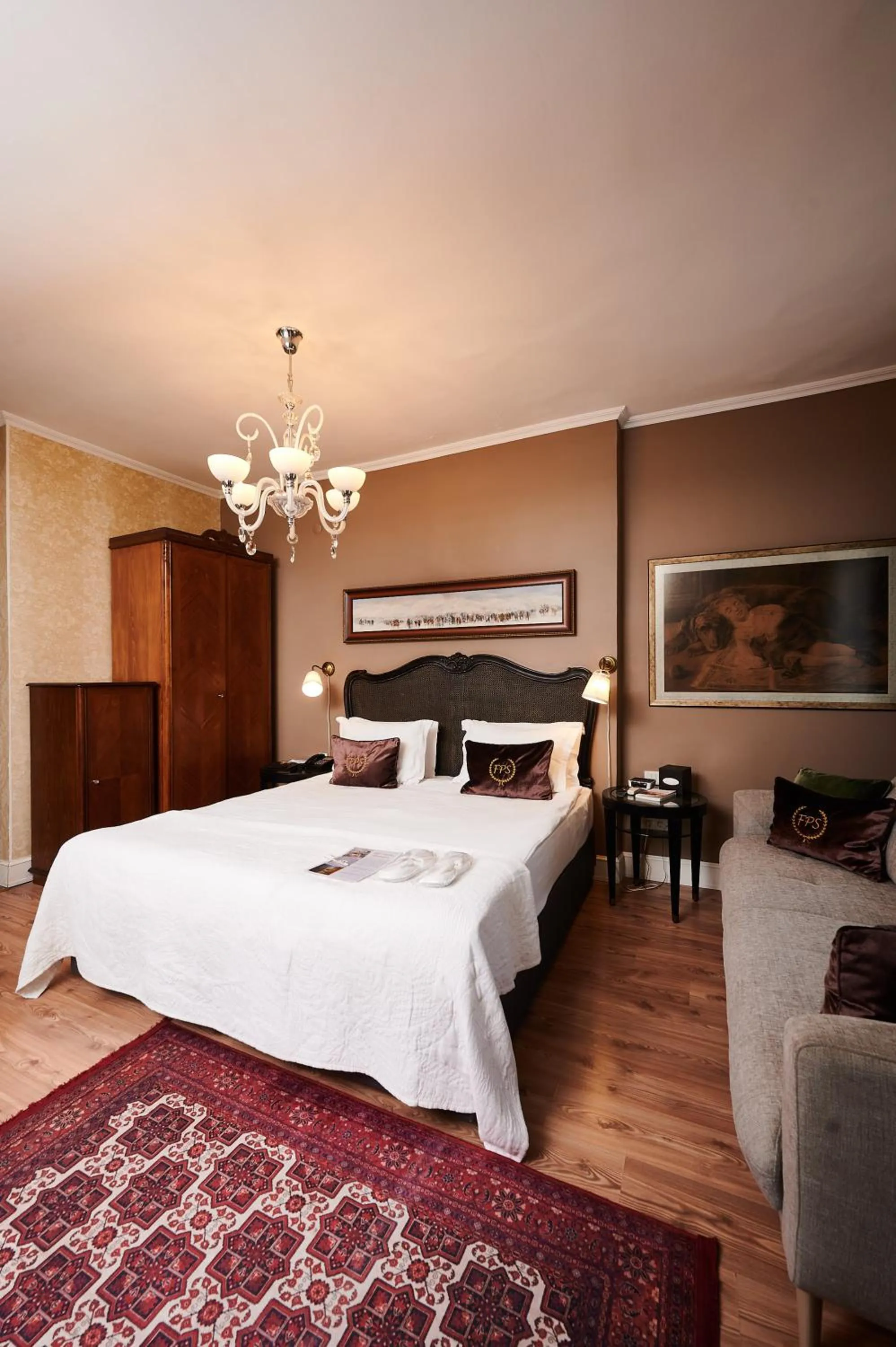 Bedroom, Bed in Faik Pasha Hotels Special Category Beyoglu Istanbul