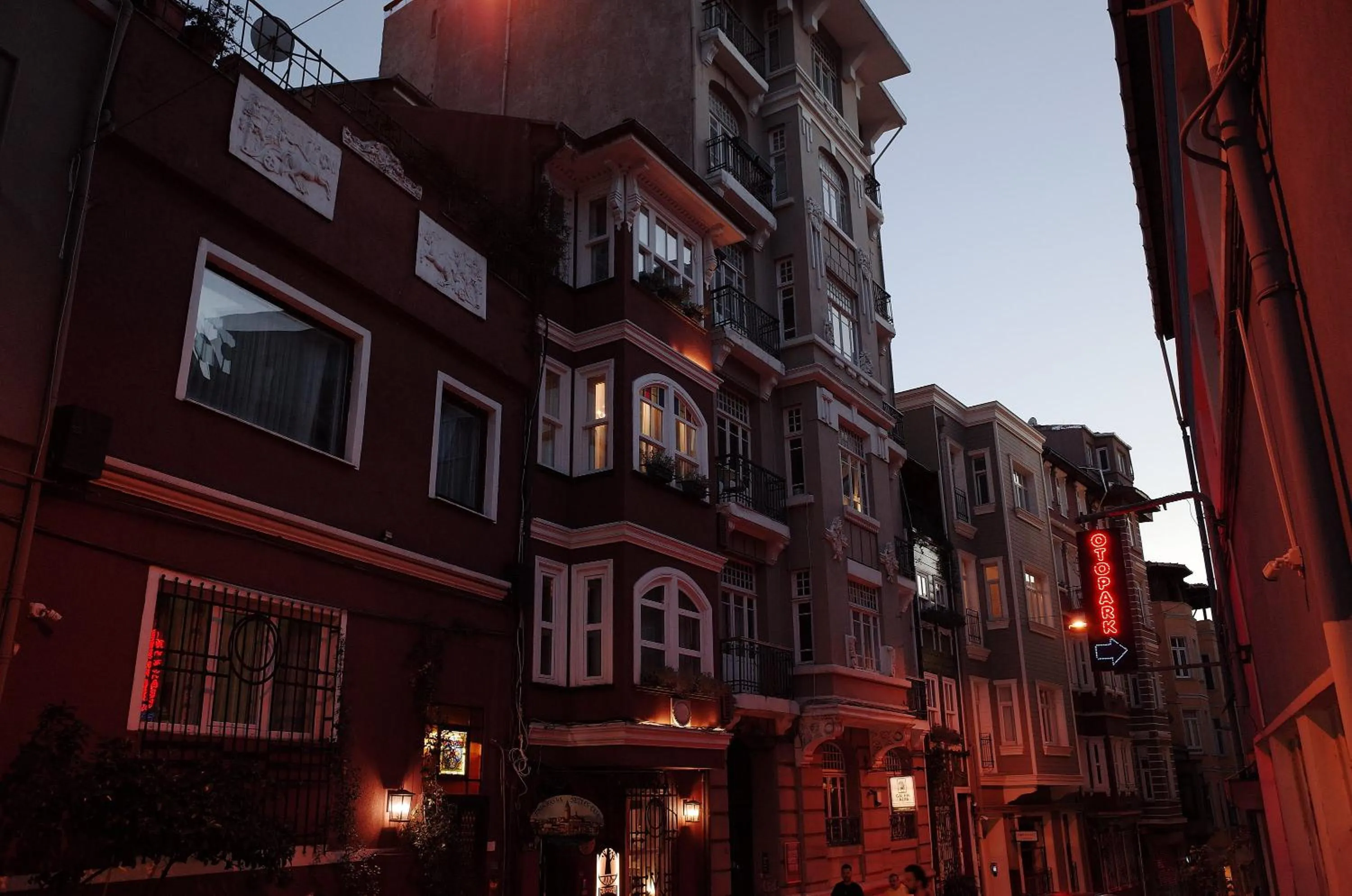 Property building in Faik Pasha Hotels Special Category Beyoglu Istanbul
