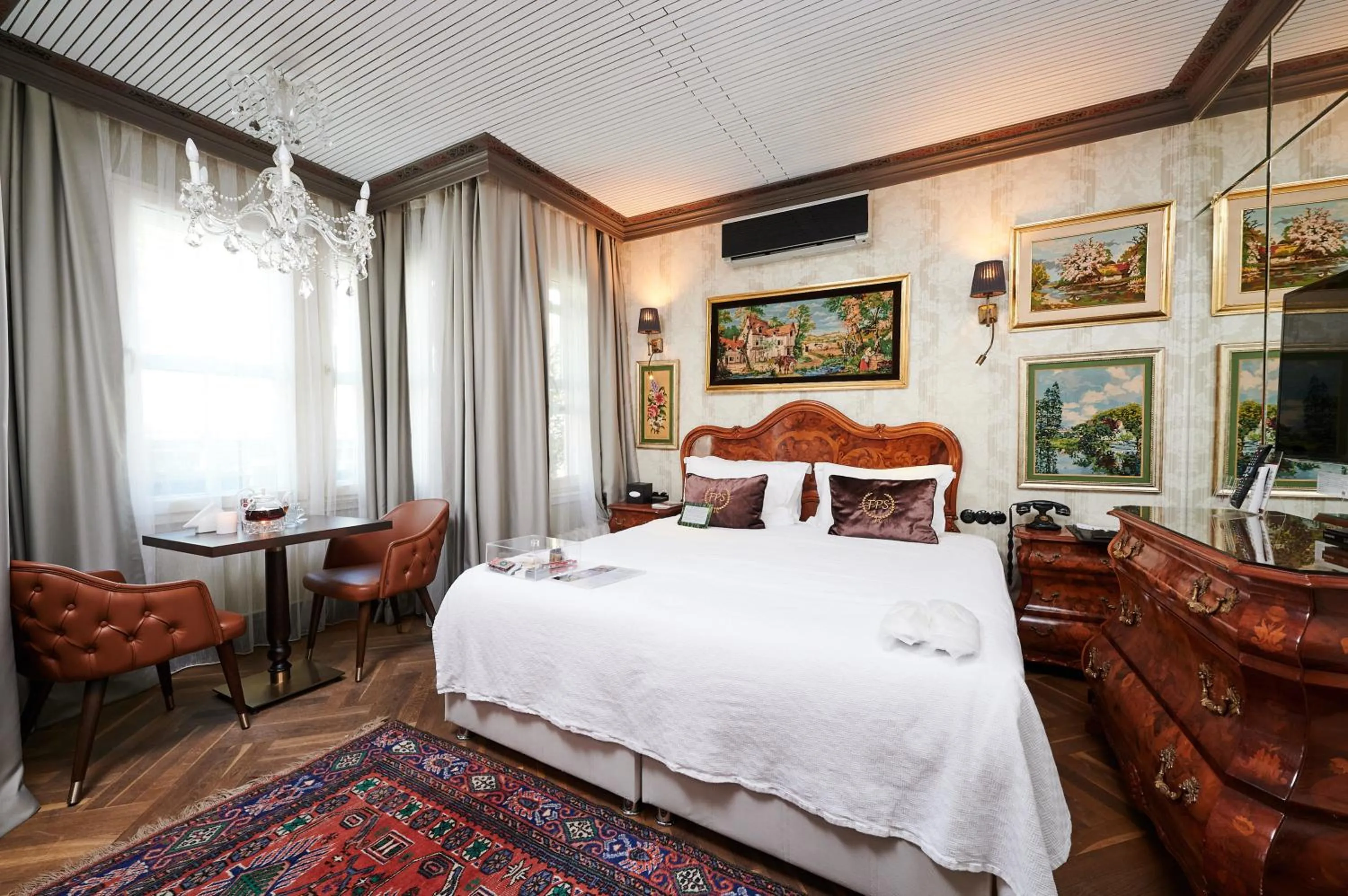 TV and multimedia, Bed in Faik Pasha Hotels Special Category Beyoglu Istanbul