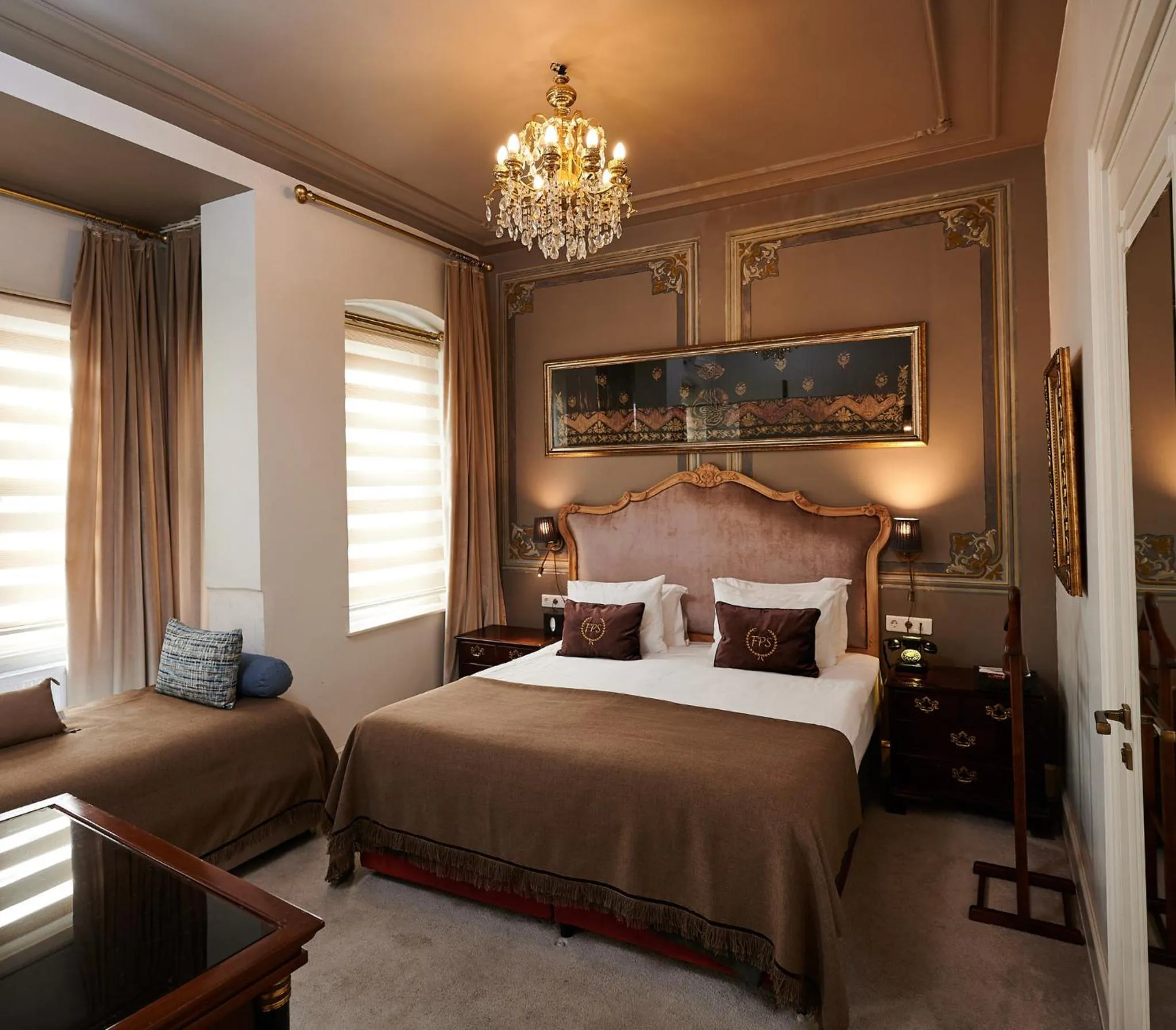 Bedroom, Bed in Faik Pasha Hotels Special Category Beyoglu Istanbul