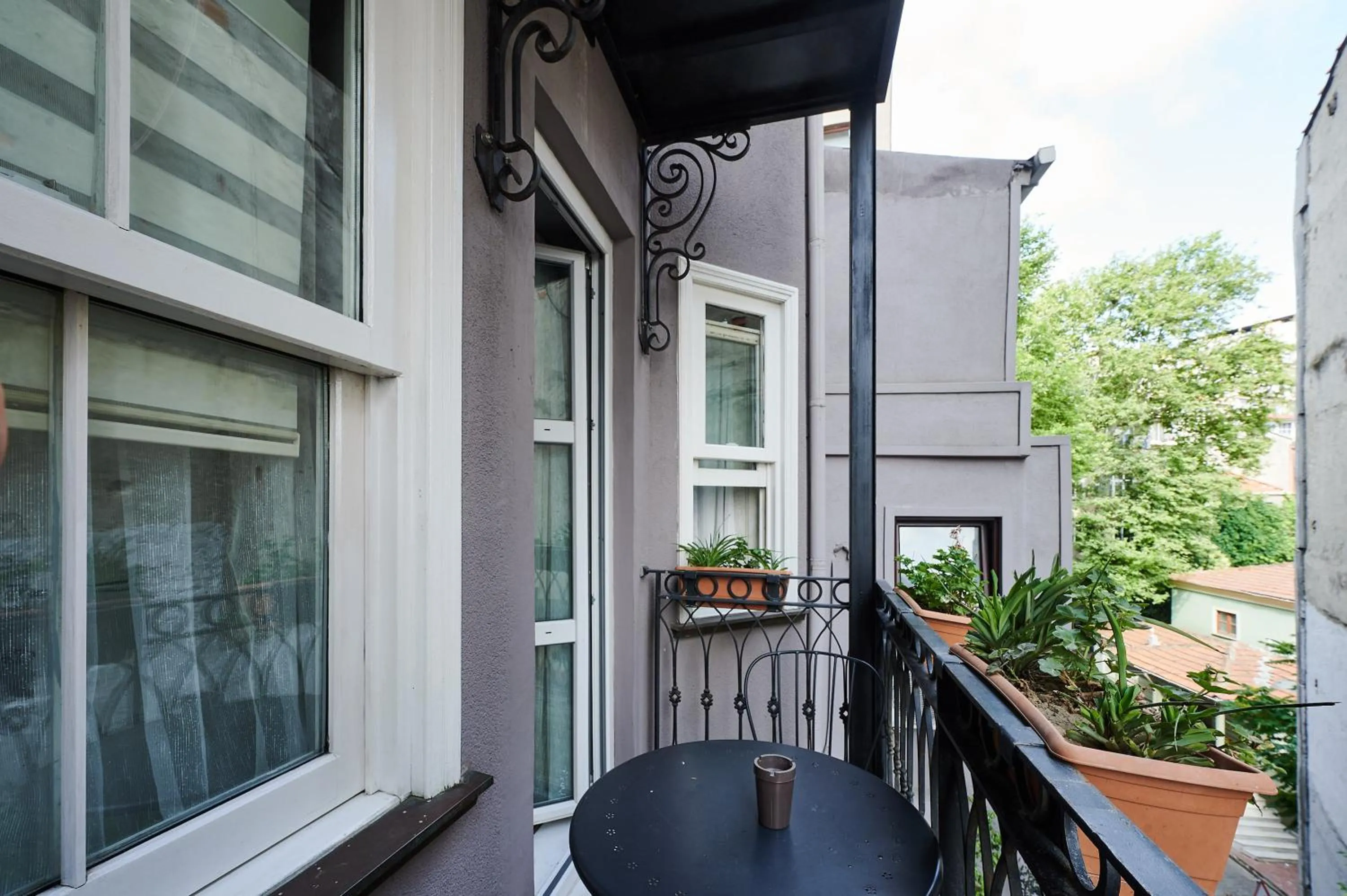 Balcony/Terrace in Faik Pasha Hotels Special Category Beyoglu Istanbul