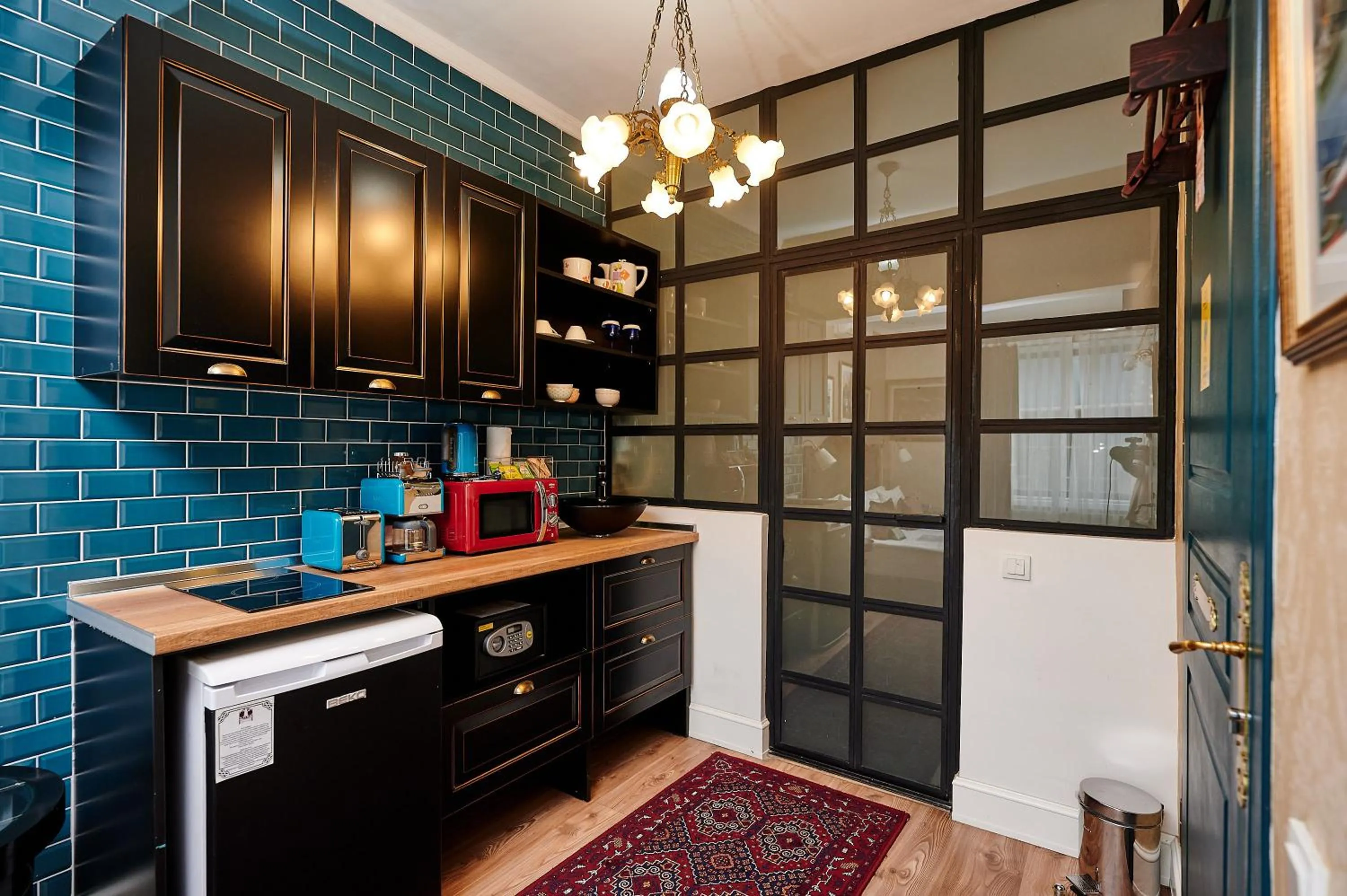 Kitchen or kitchenette in Faik Pasha Hotels Special Category Beyoglu Istanbul